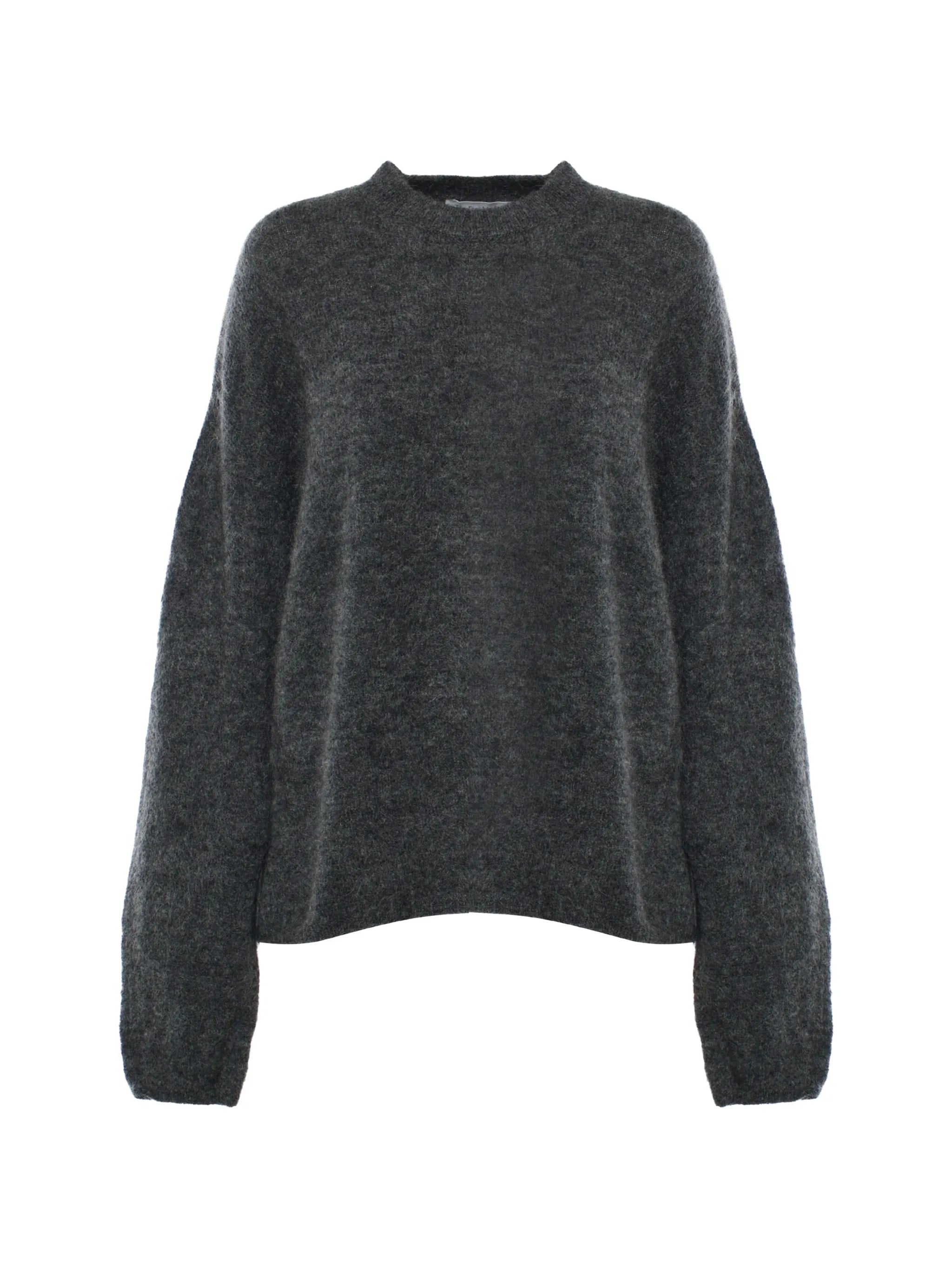 brushed-finish sweater