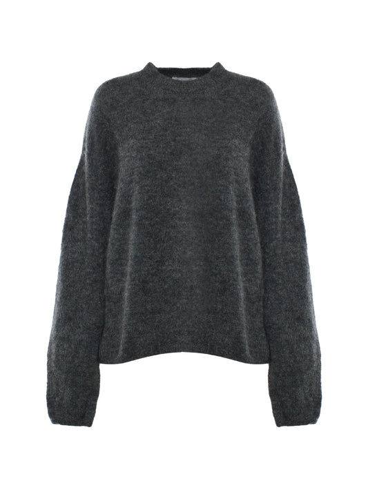 brushed-finish sweater