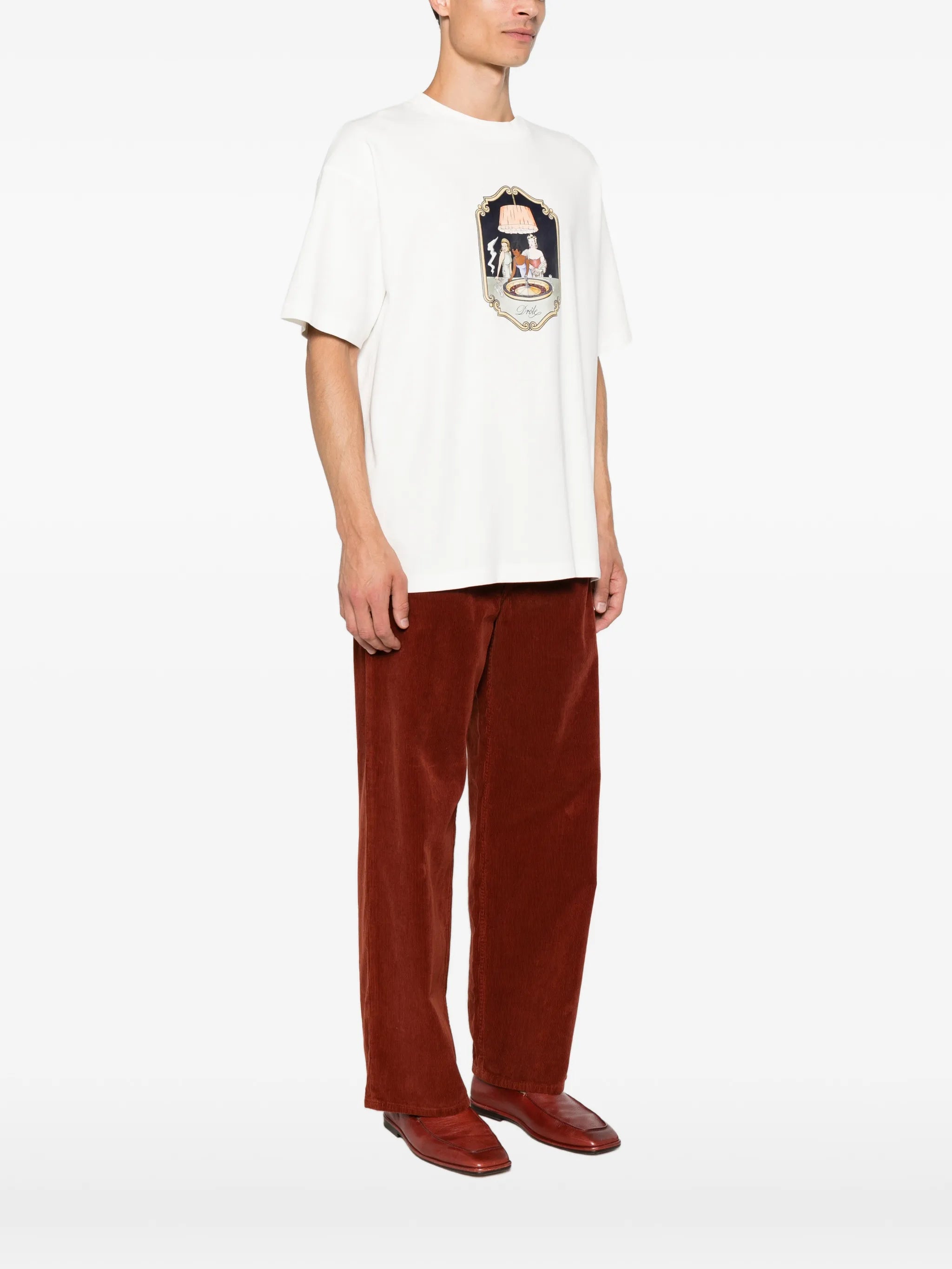 graphic-print T-shirt