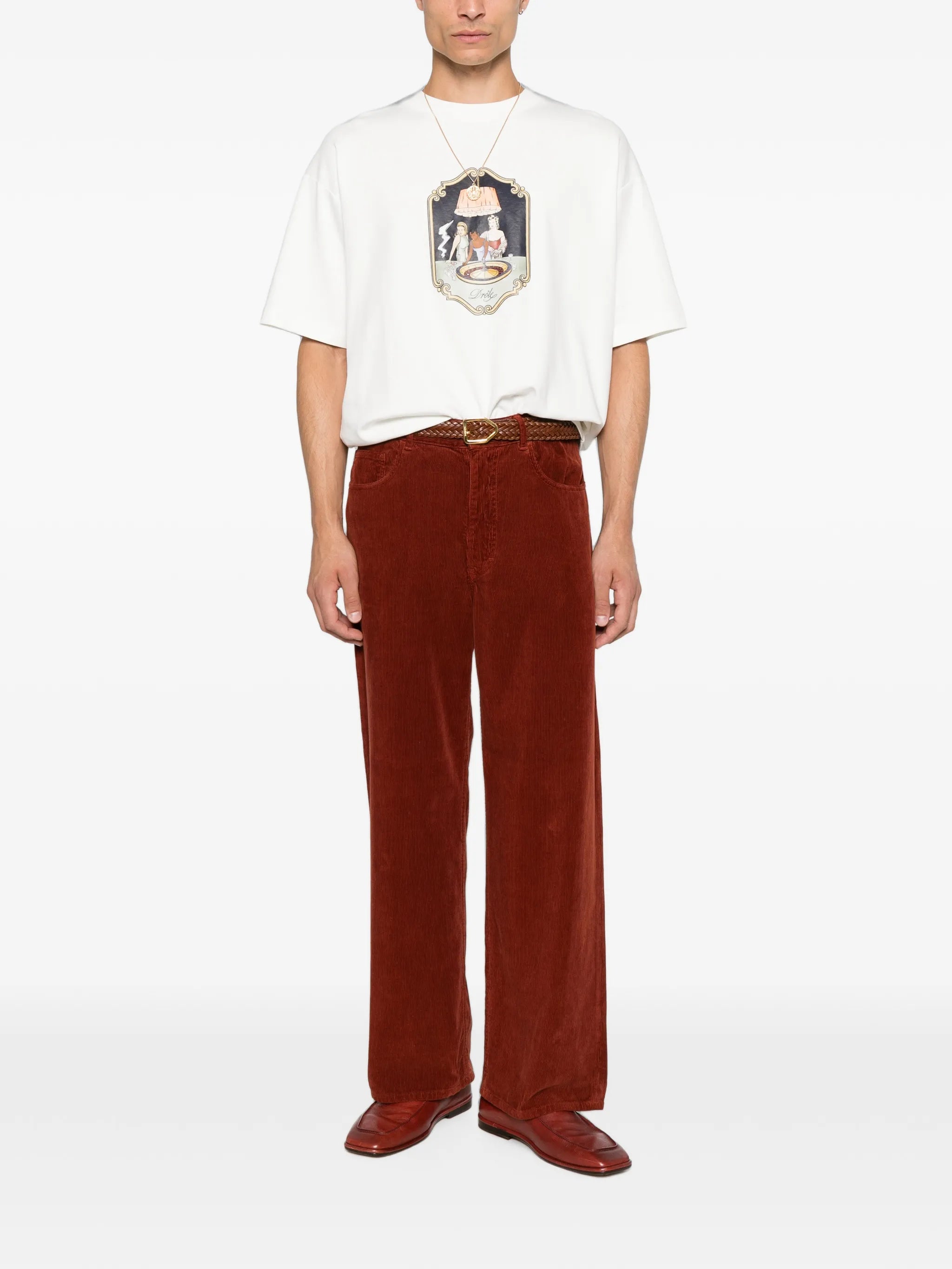 graphic-print T-shirt