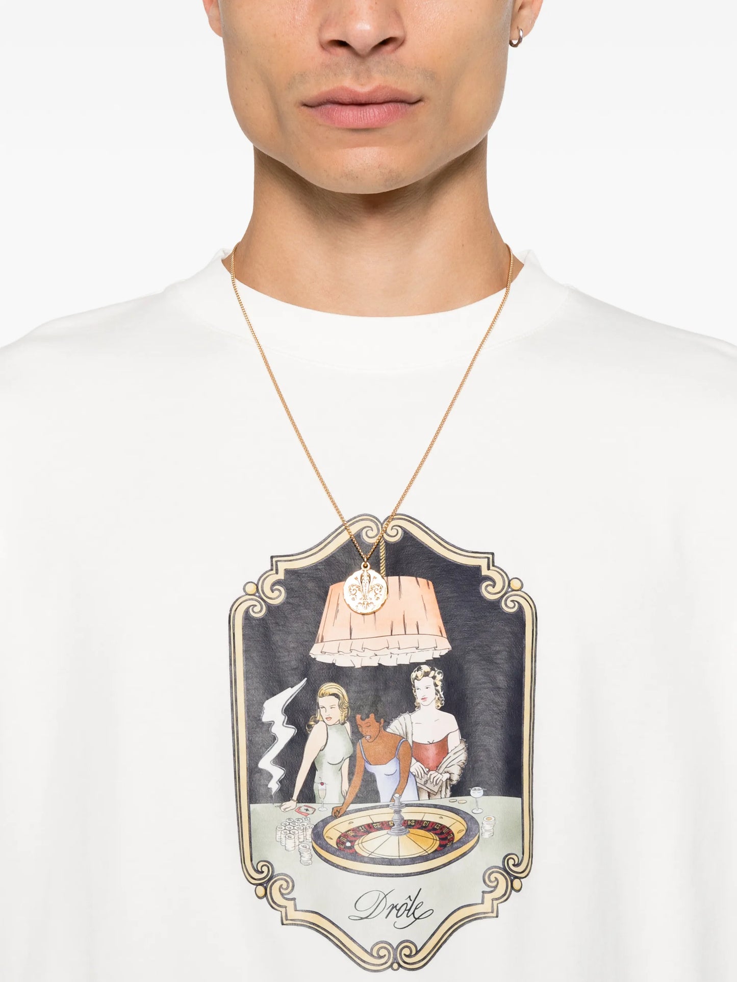 graphic-print T-shirt