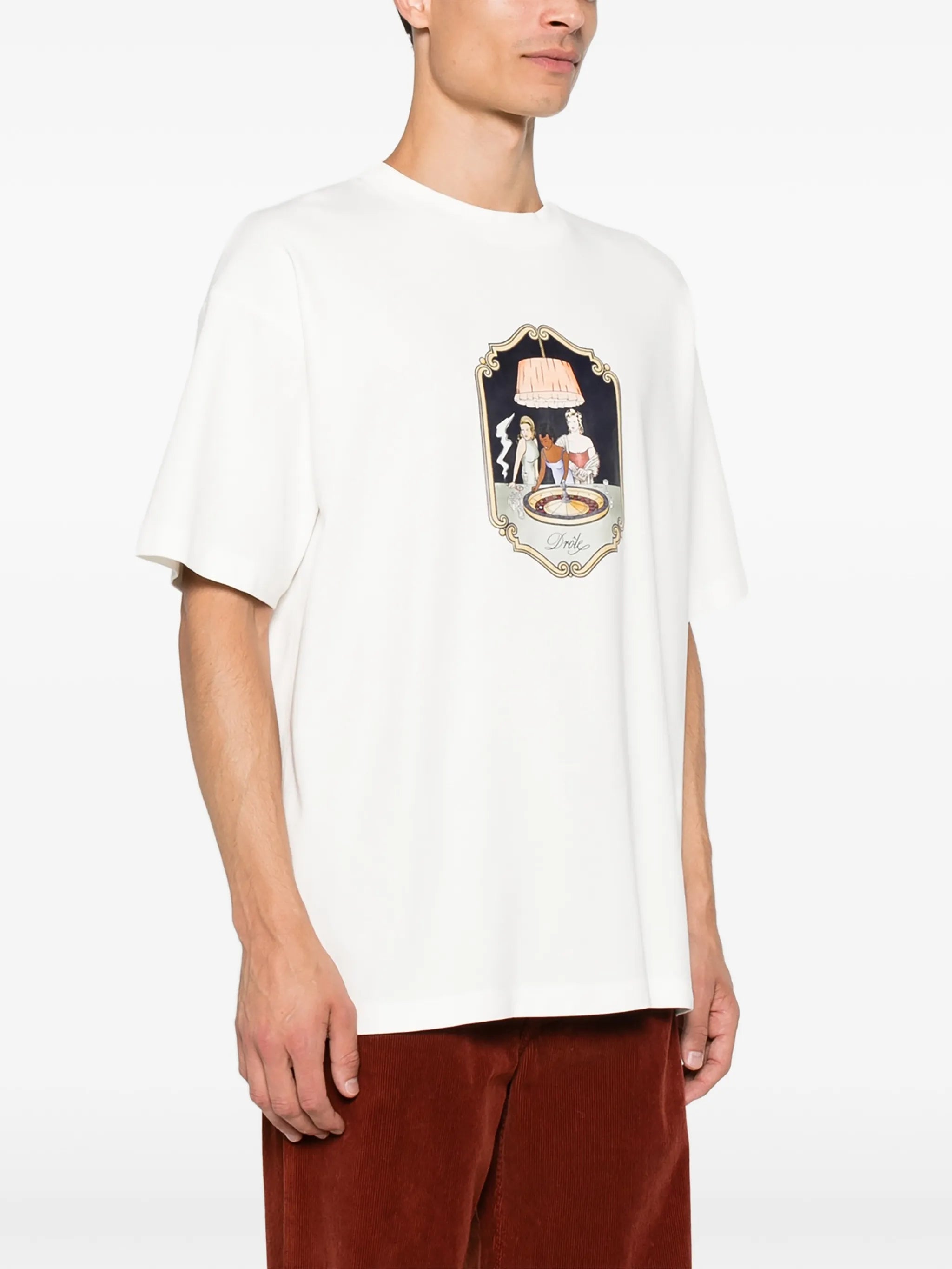 graphic-print T-shirt
