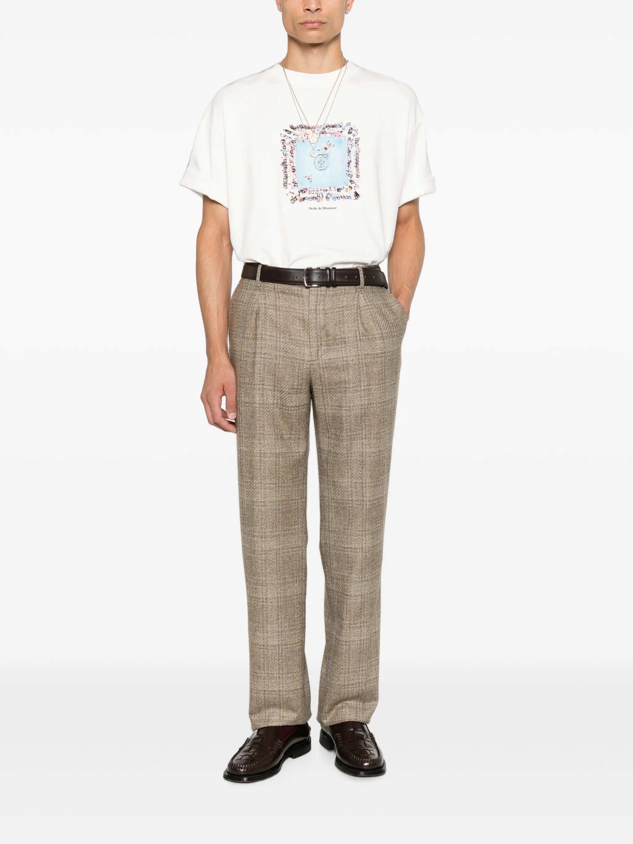 Boxers Ring graphic-print T-shirt