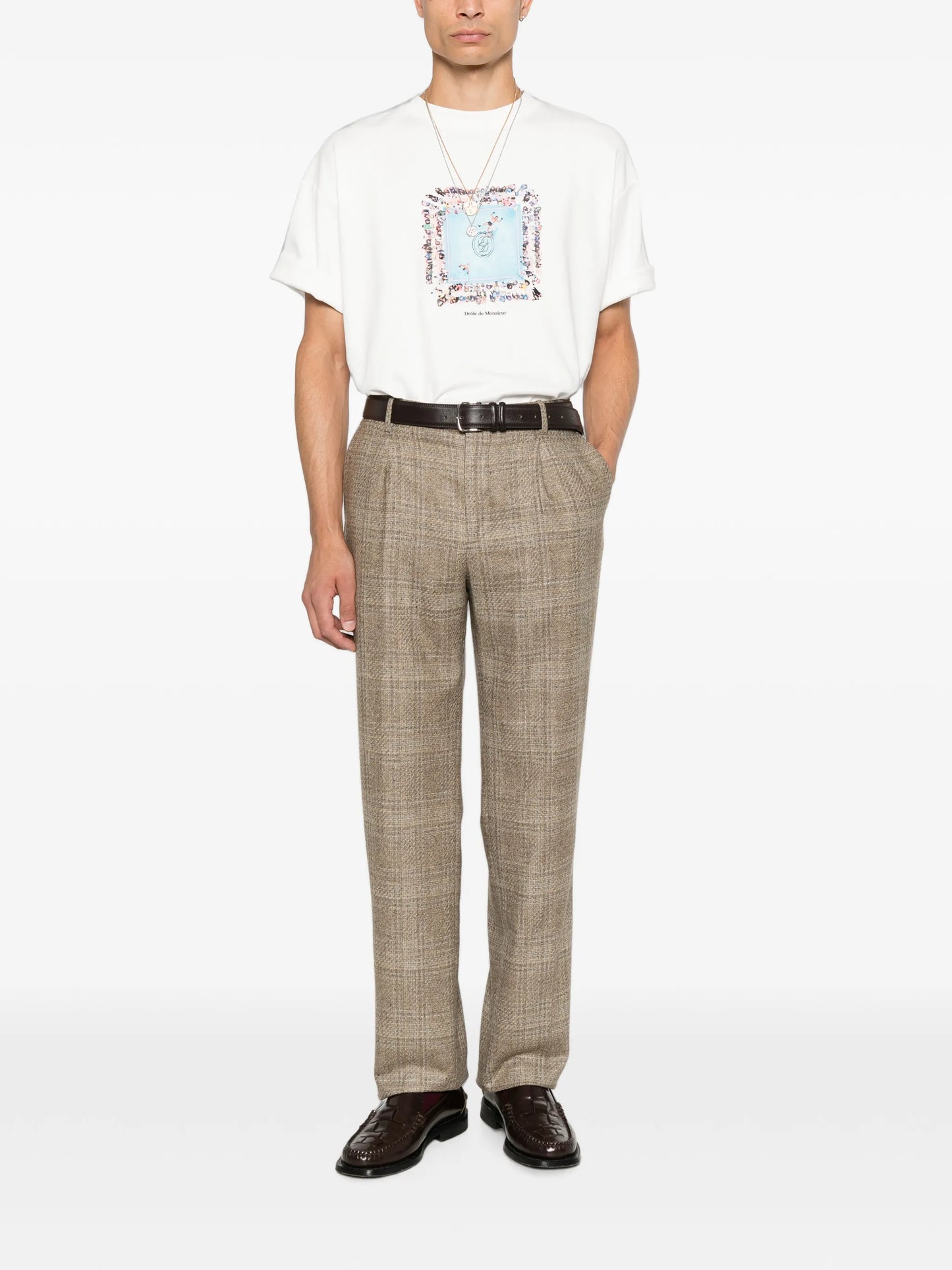Boxers Ring graphic-print T-shirt