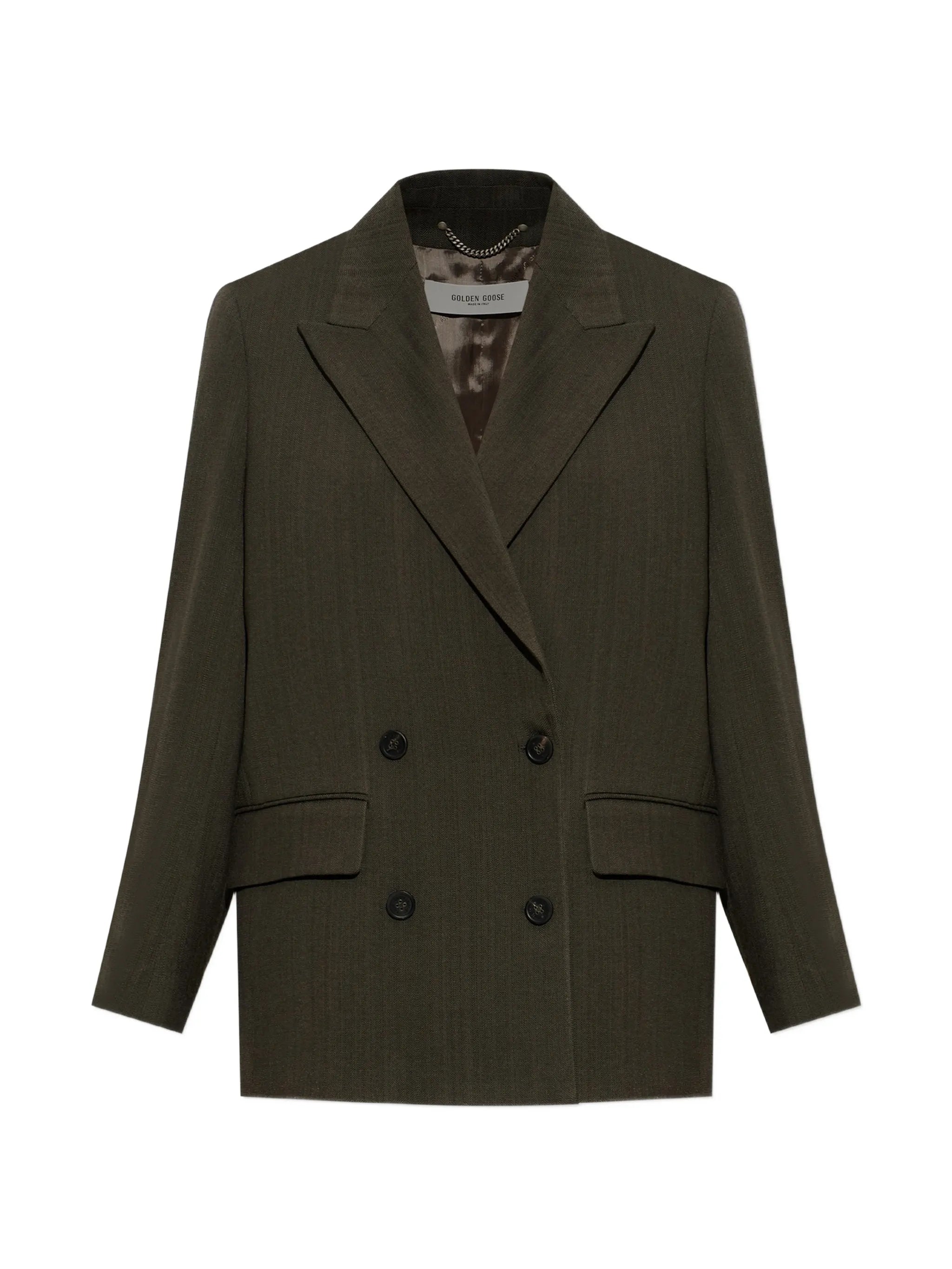 double-breasted blazer