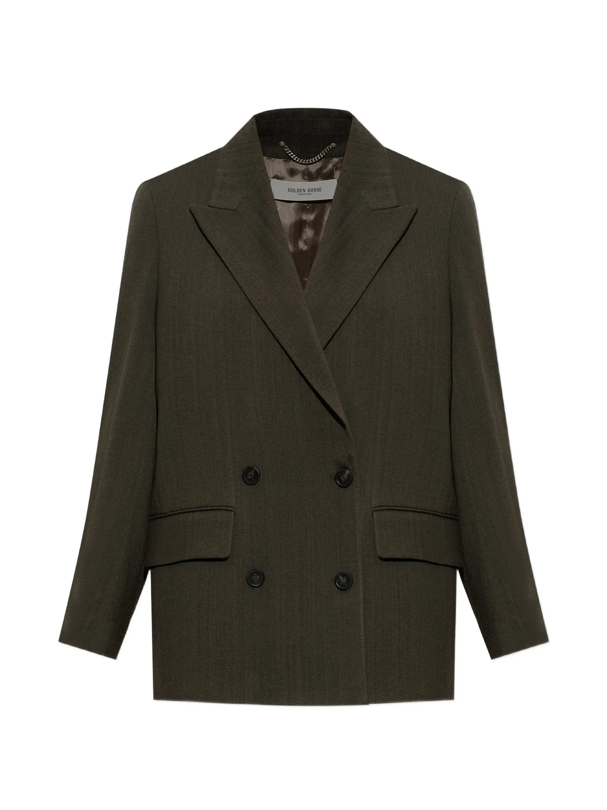 double-breasted blazer
