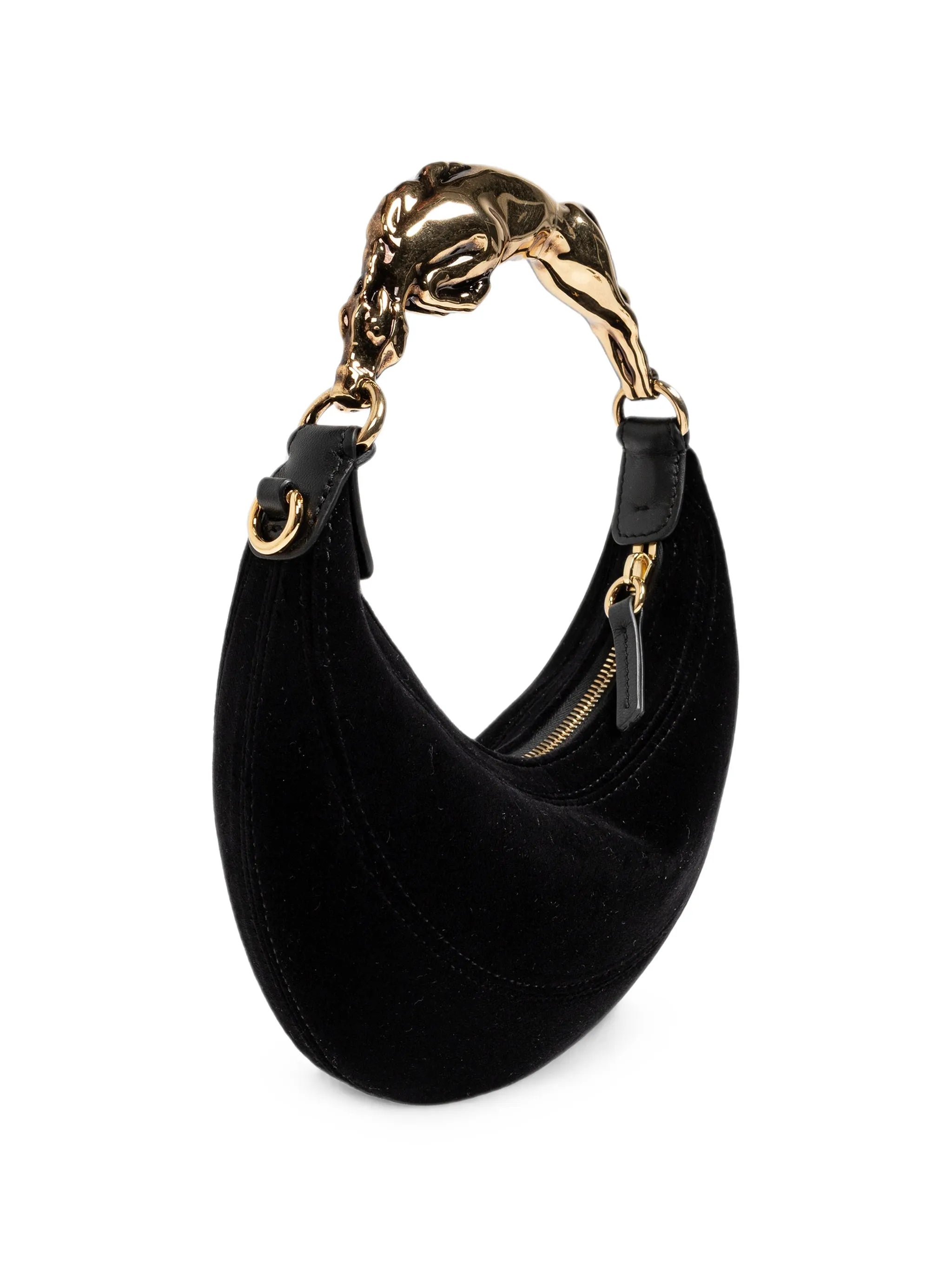 small Horse velvet tote bag