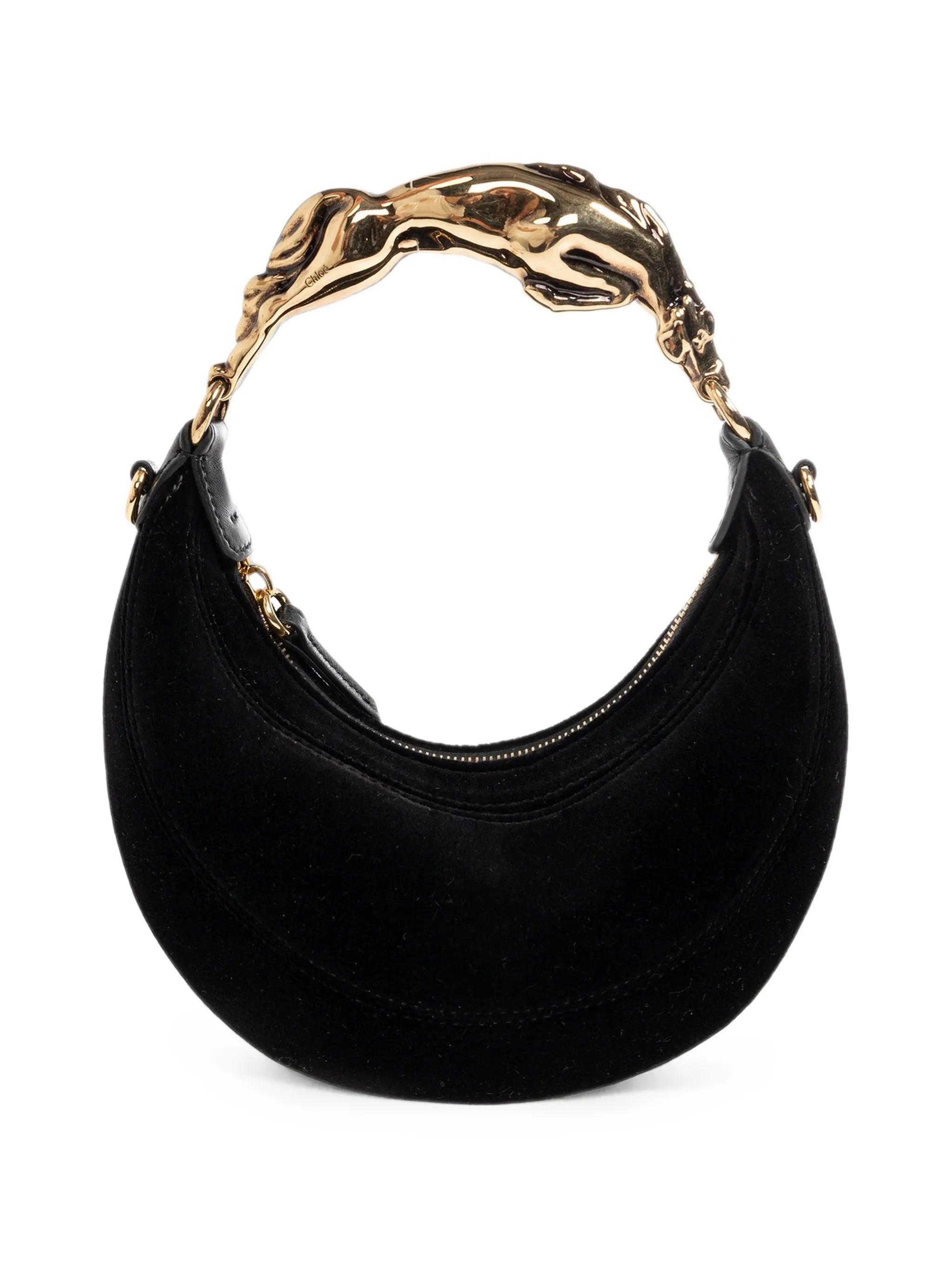 small Horse velvet tote bag