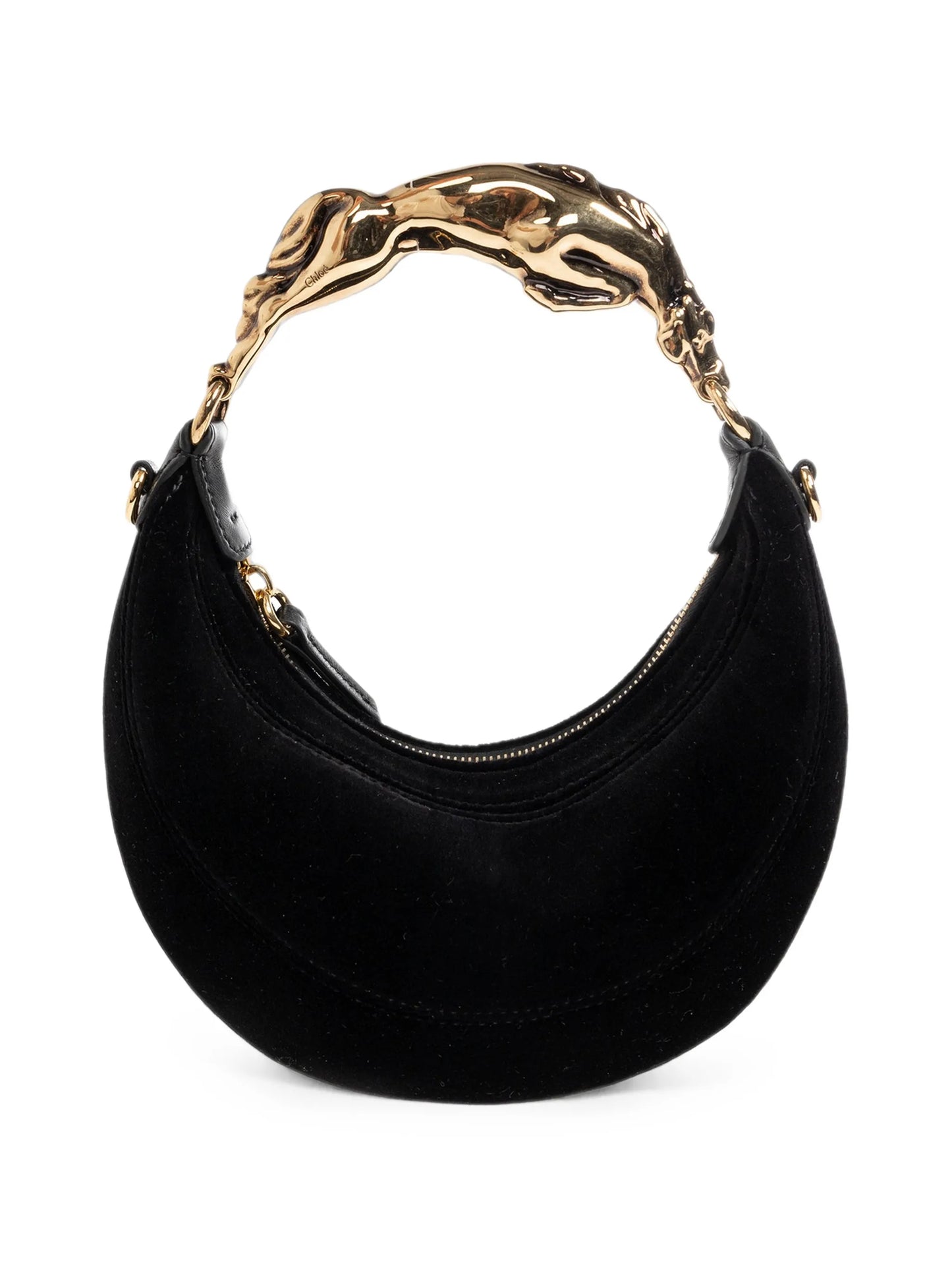 small Horse velvet tote bag