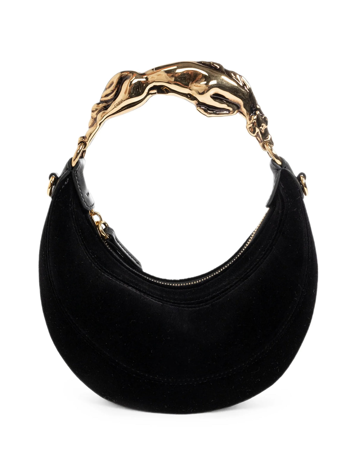 small Horse velvet tote bag