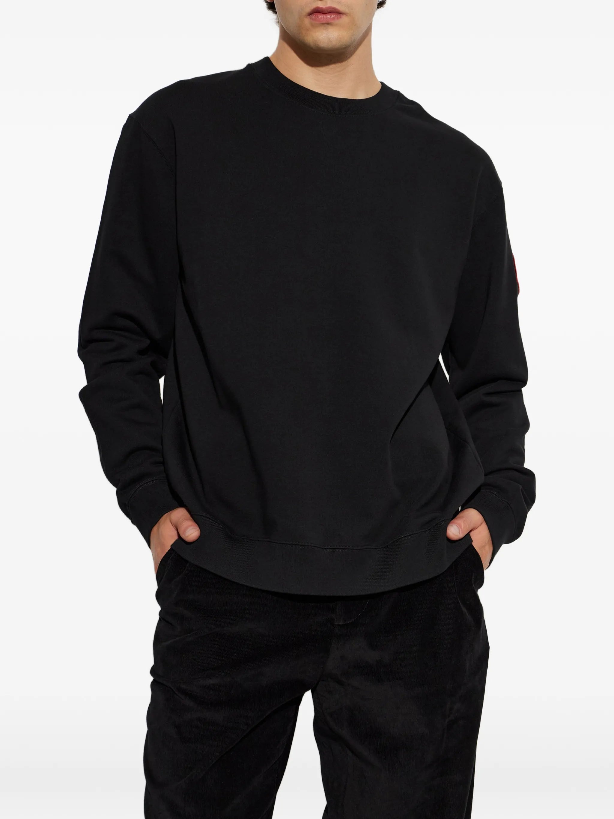 Loon logo-patch sweatshirt