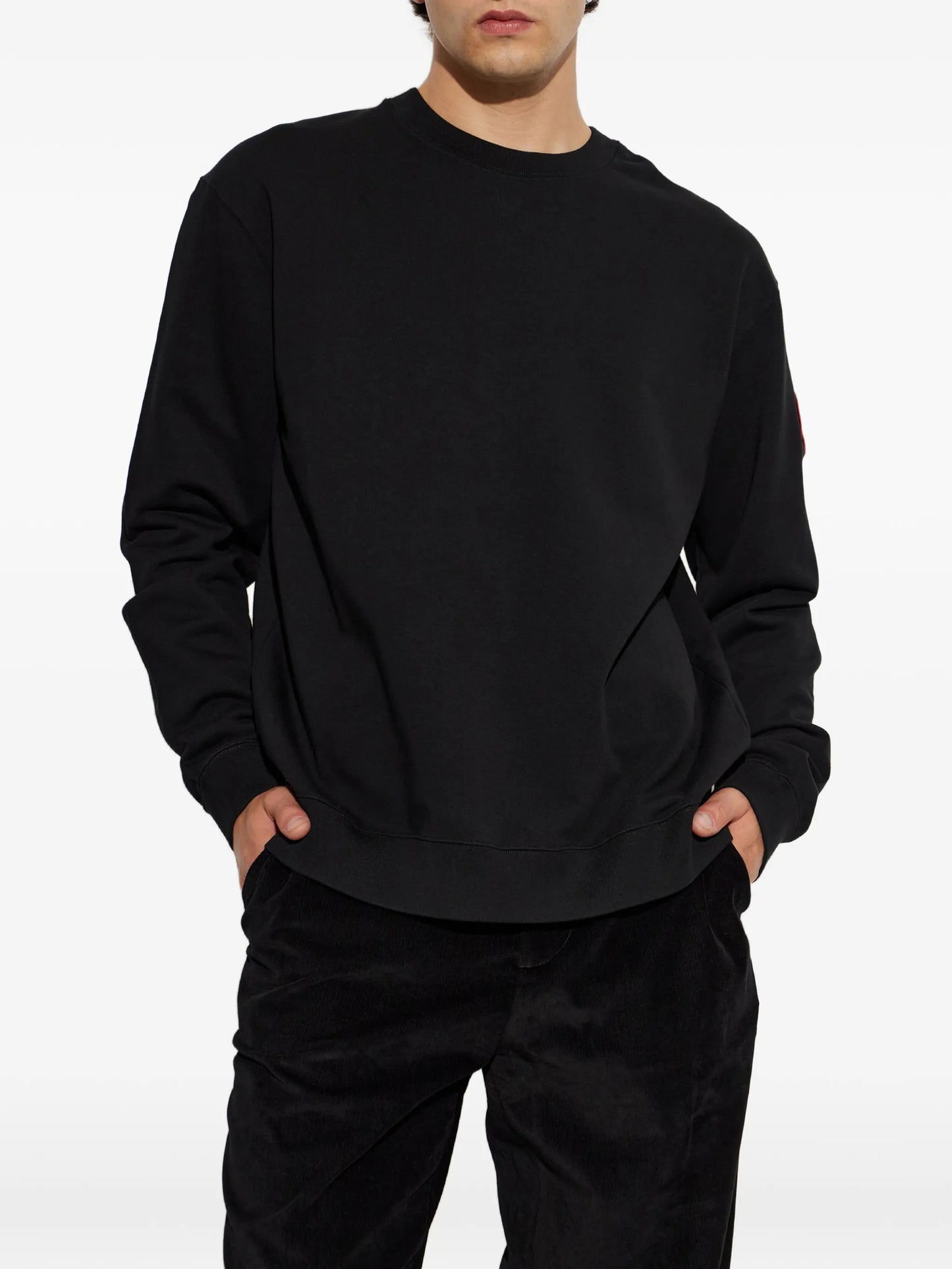 Loon logo-patch sweatshirt