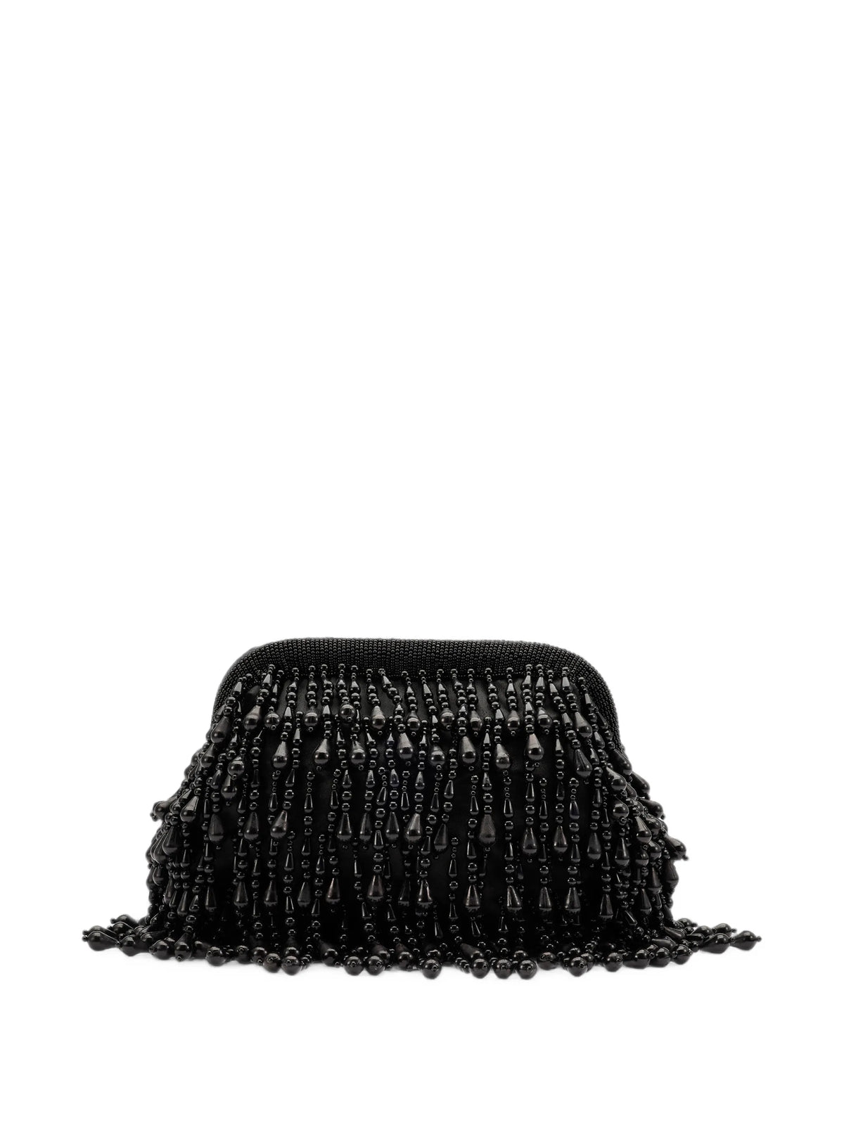 beaded drop clutch bag