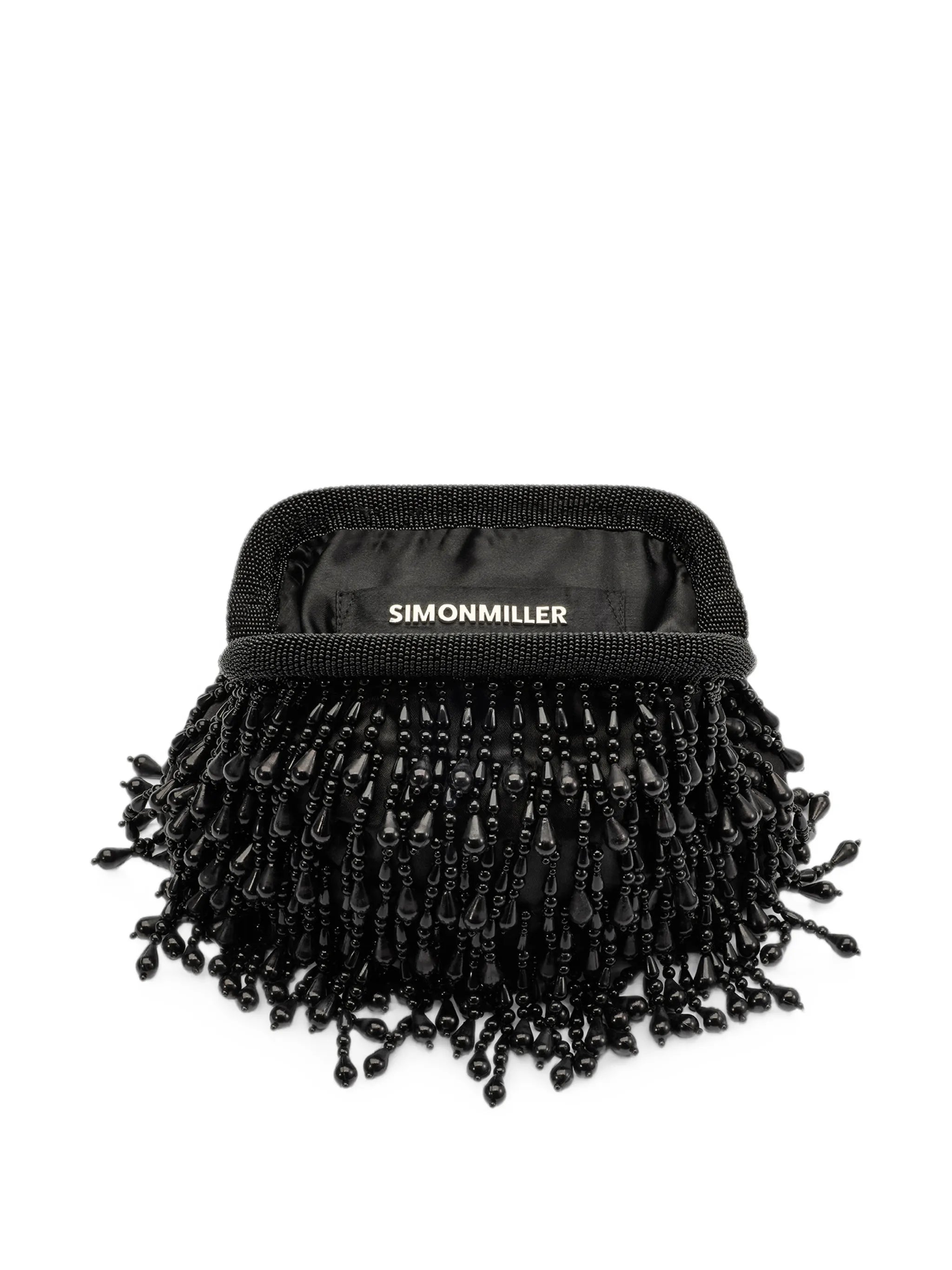 beaded drop clutch bag