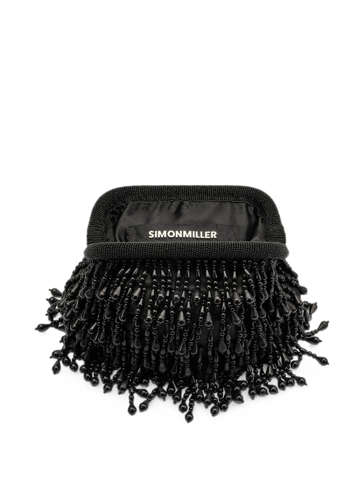 beaded drop clutch bag