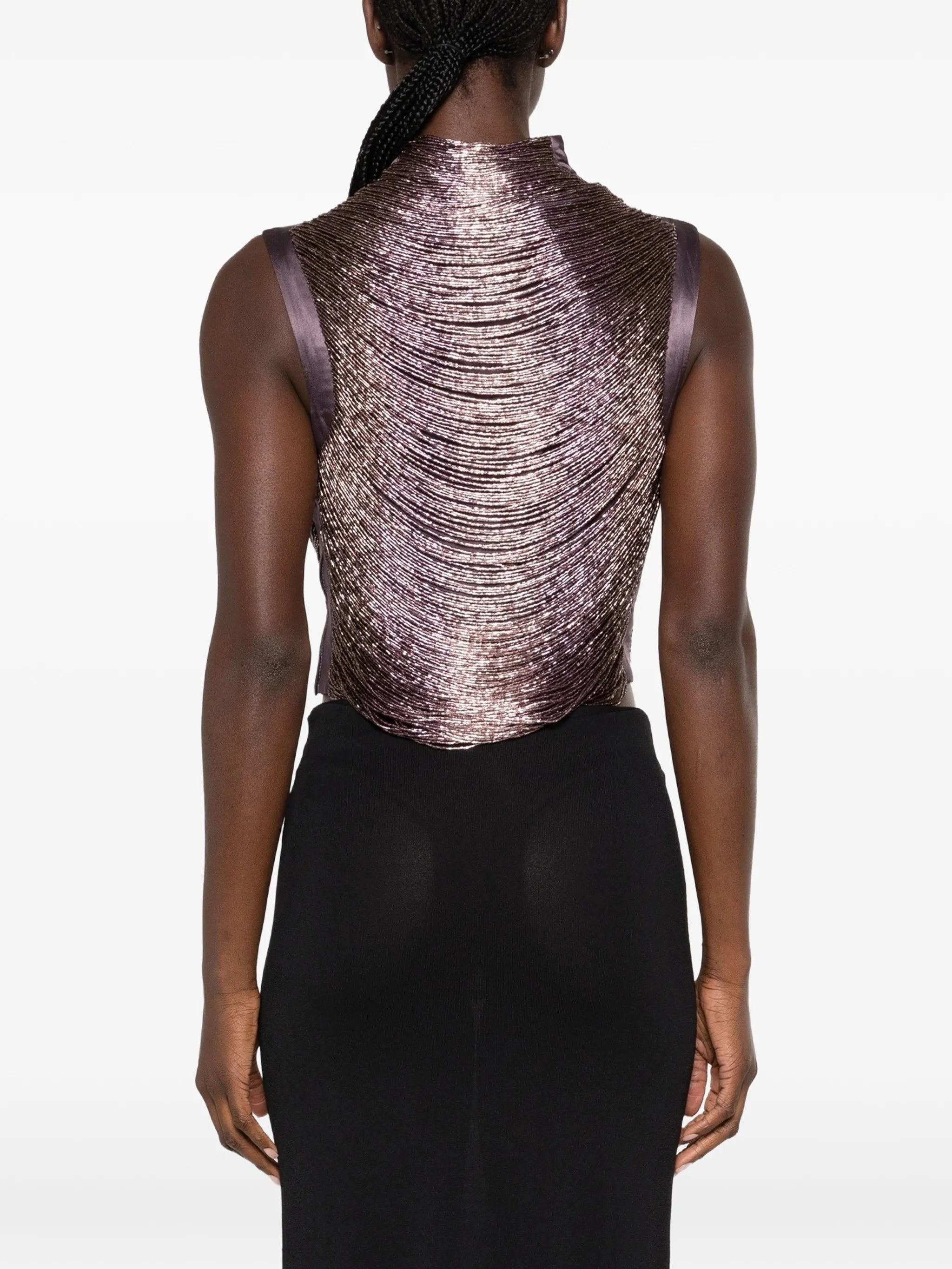 Taraji beaded top