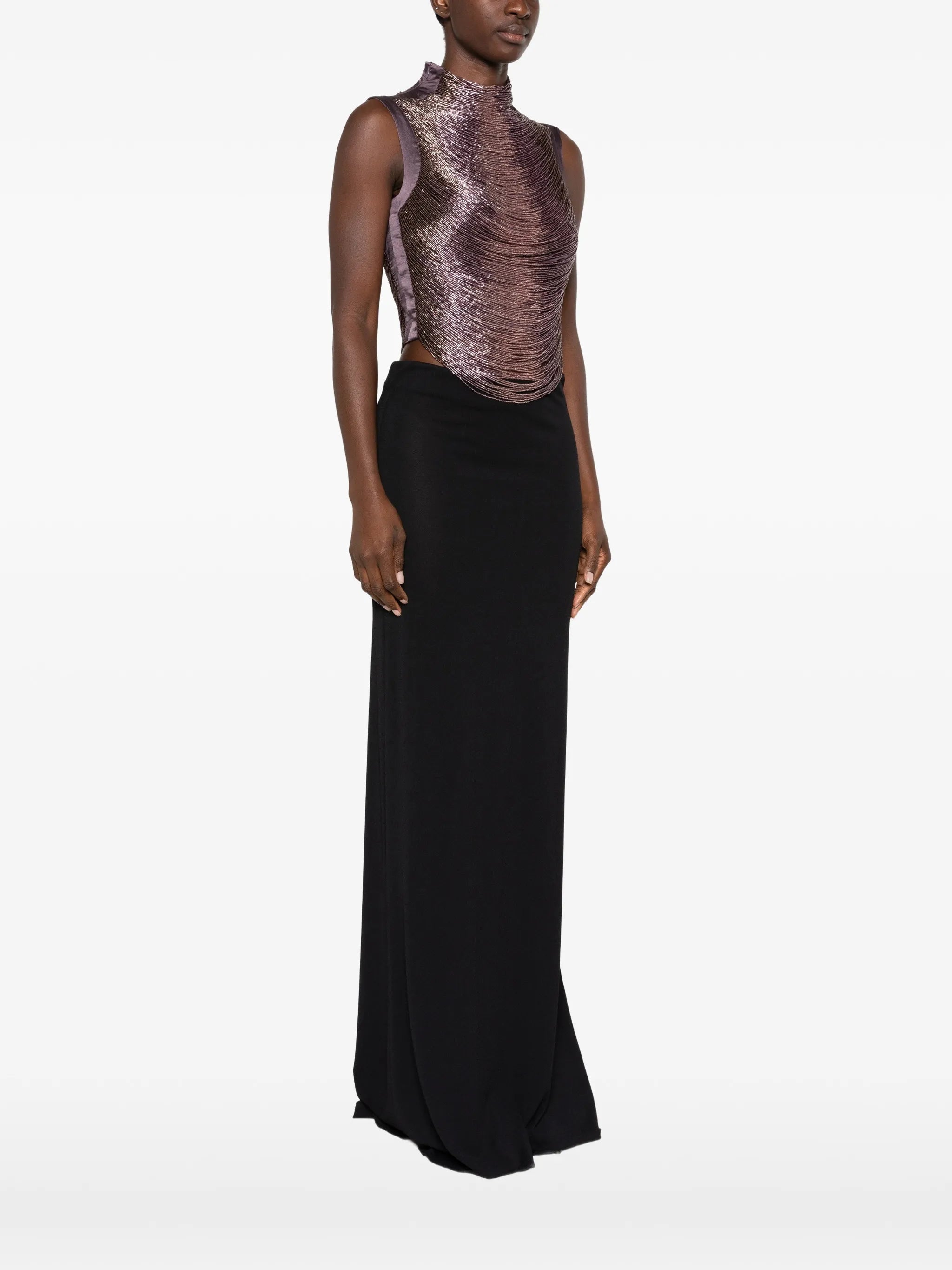 Taraji beaded top