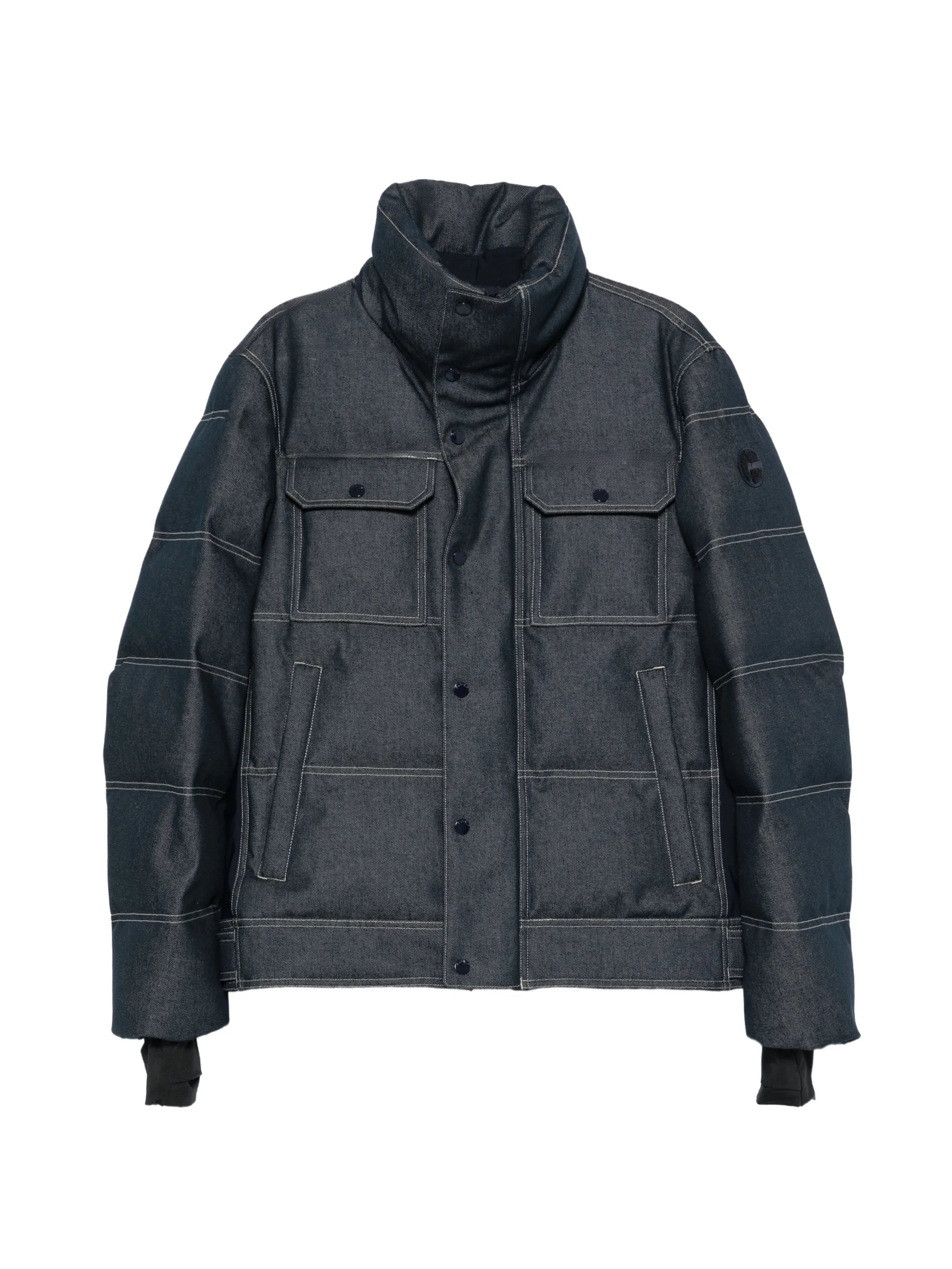 Carlo denim padded jacket