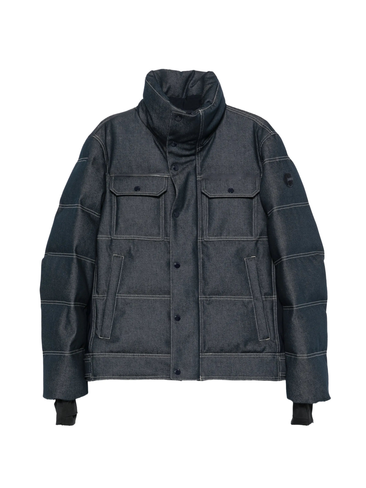 Carlo denim padded jacket