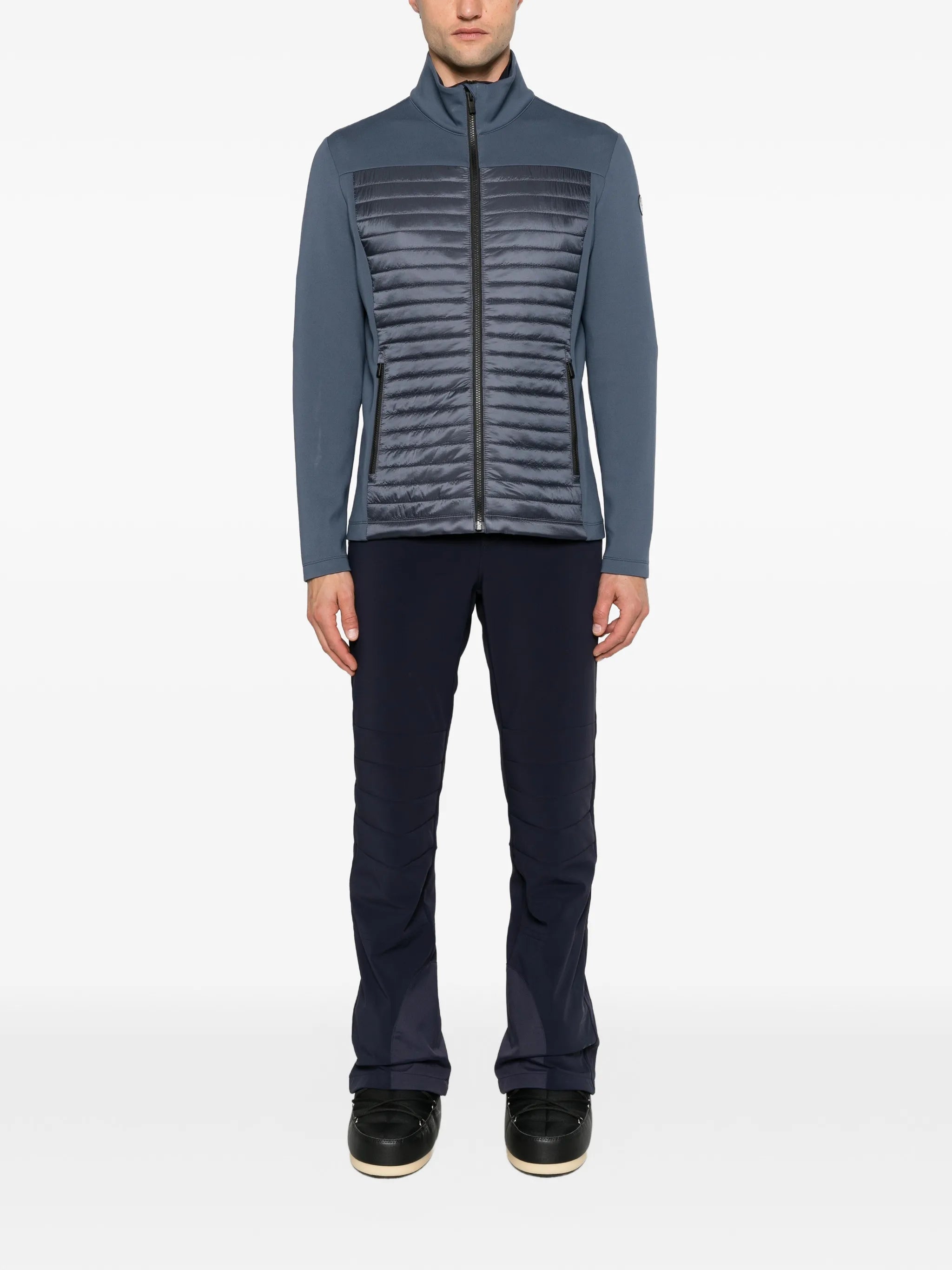 Aspon II quilted-panel sweatshirt