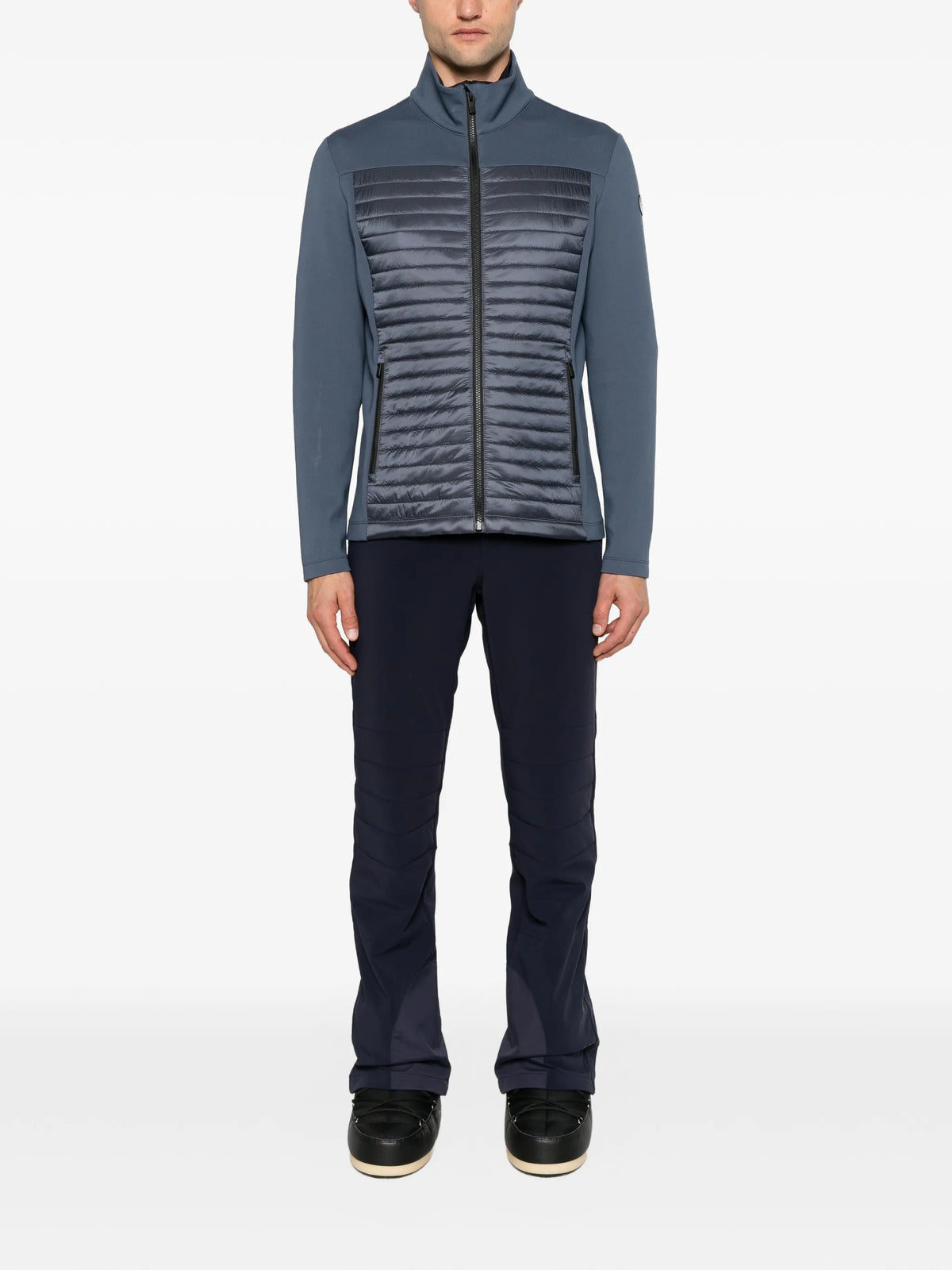 Aspon II quilted-panel sweatshirt