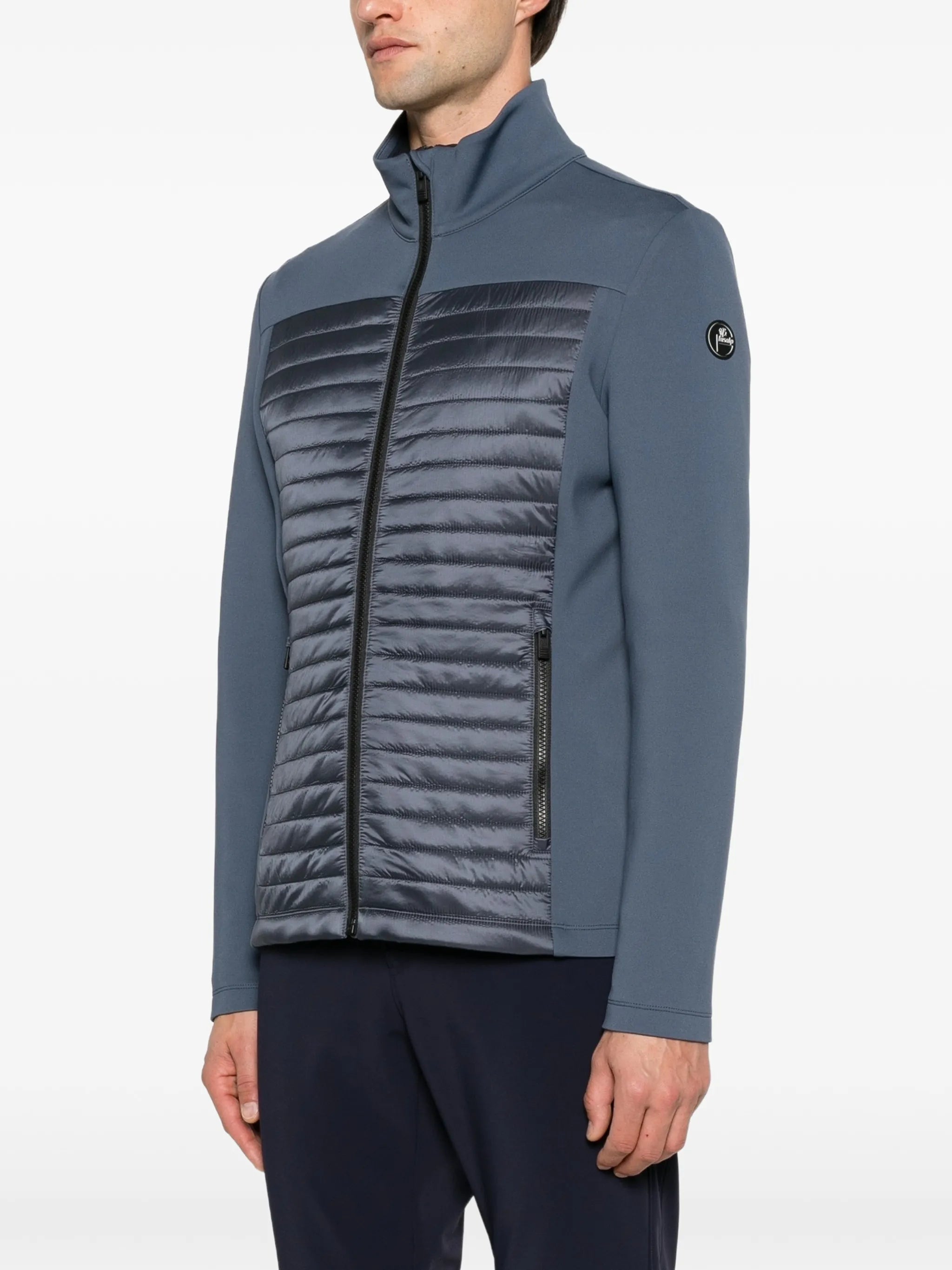 Aspon II quilted-panel sweatshirt