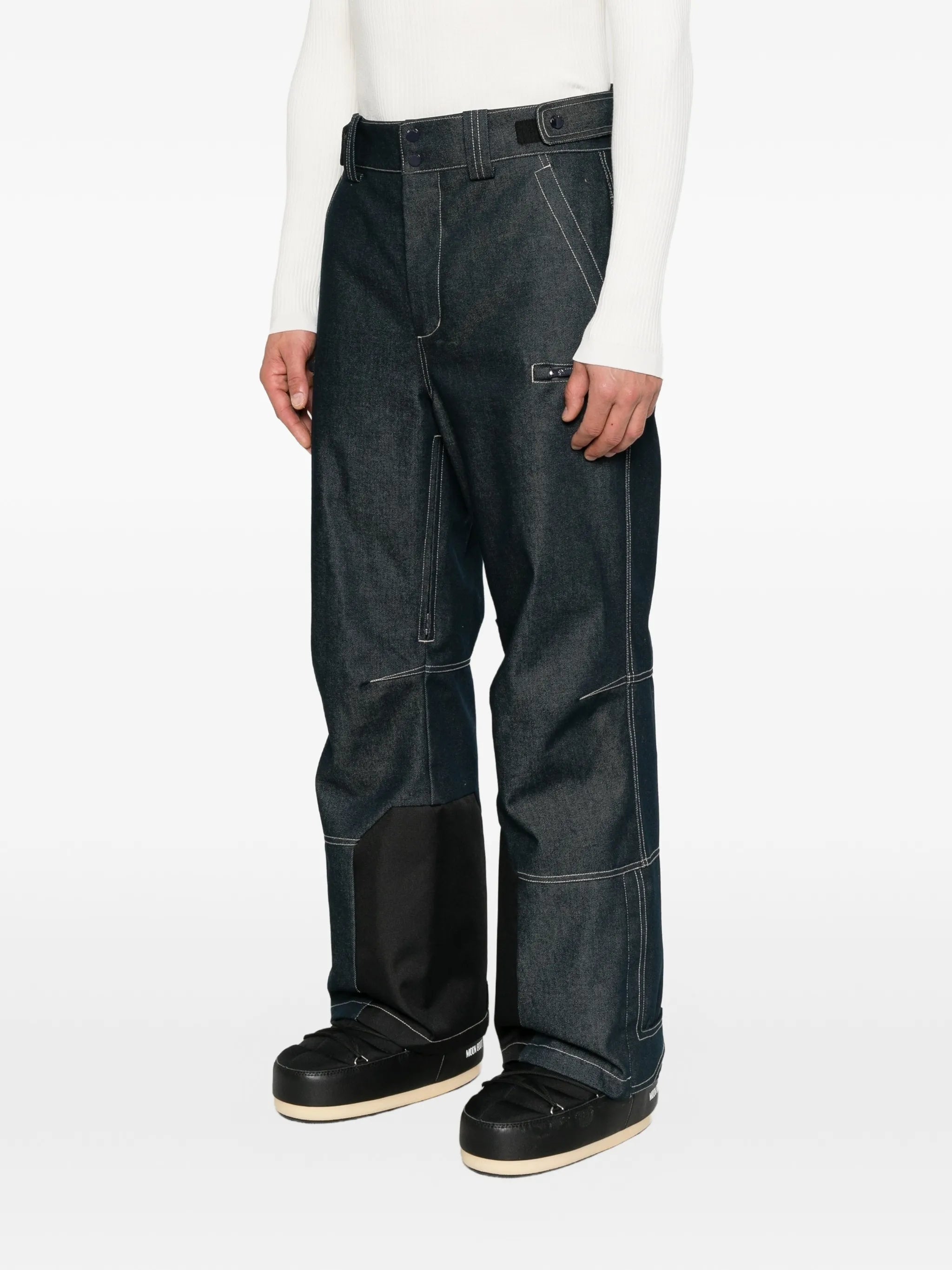 Drakon denim ski pants