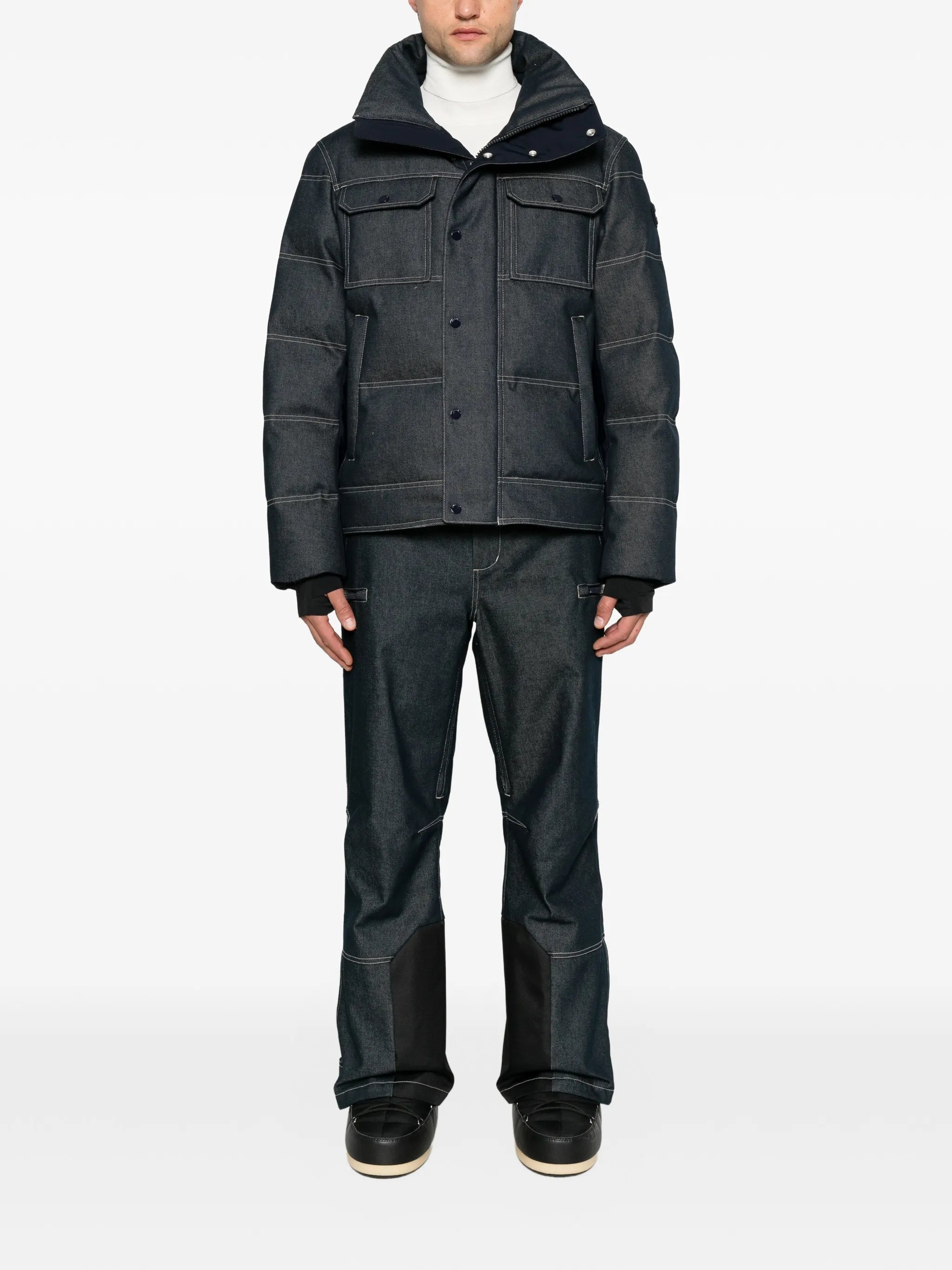 Drakon denim ski pants