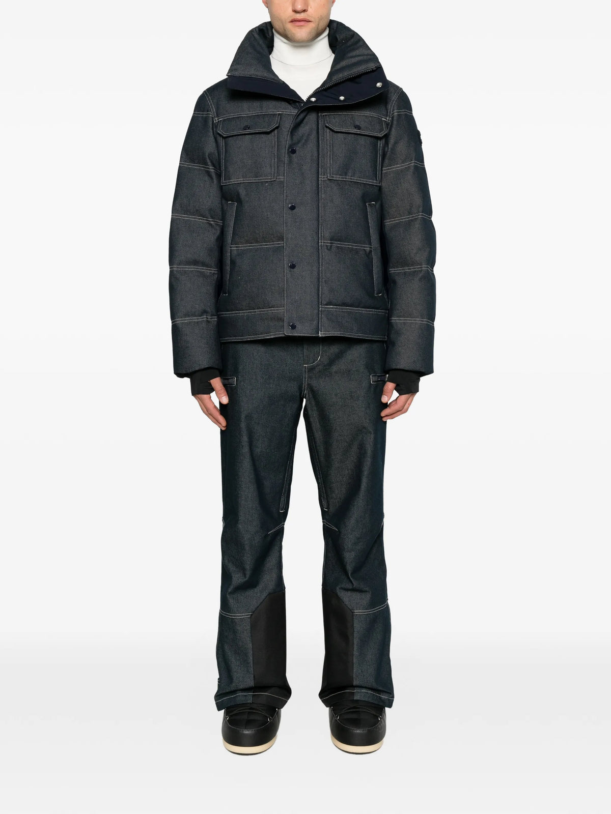 Drakon denim ski pants