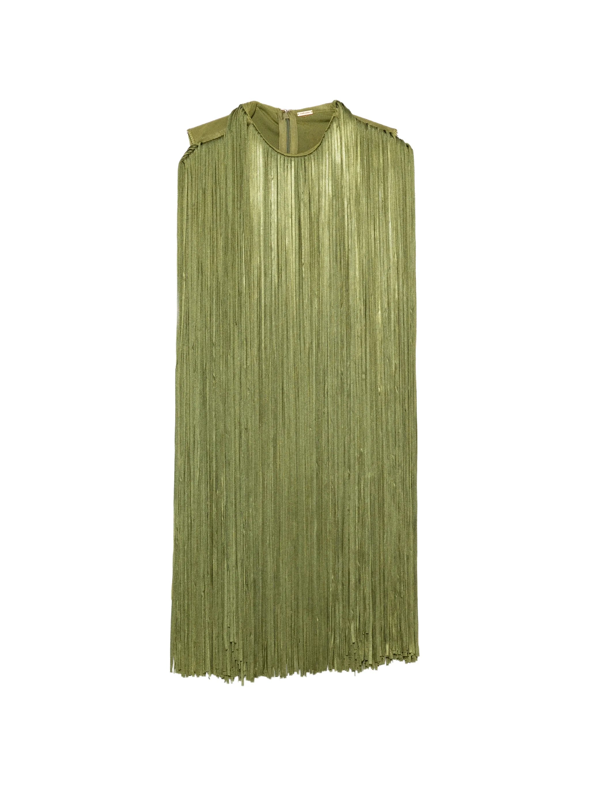 Monica fringe-embellished mini dress