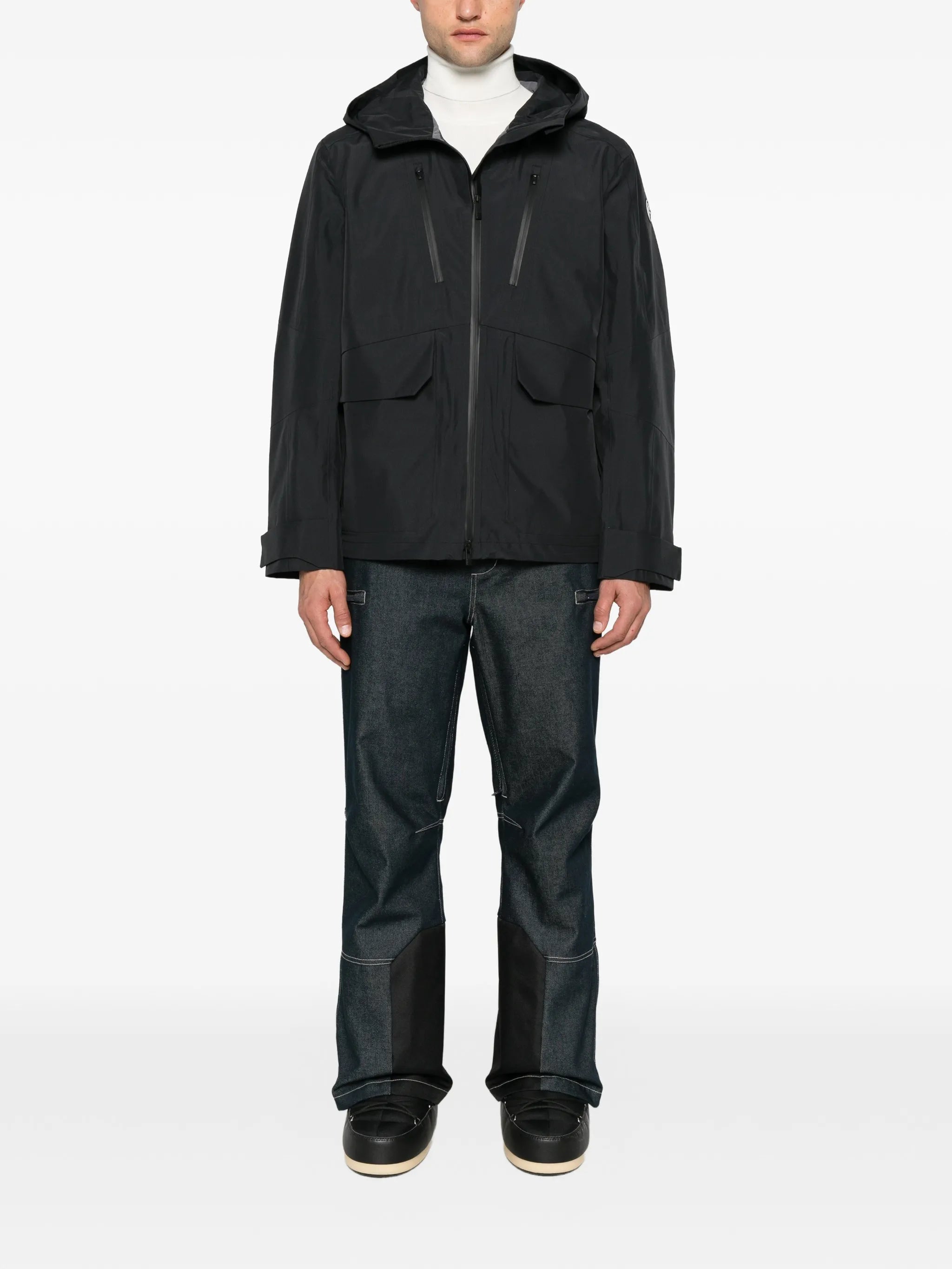 Fromon hooded ski jacket
