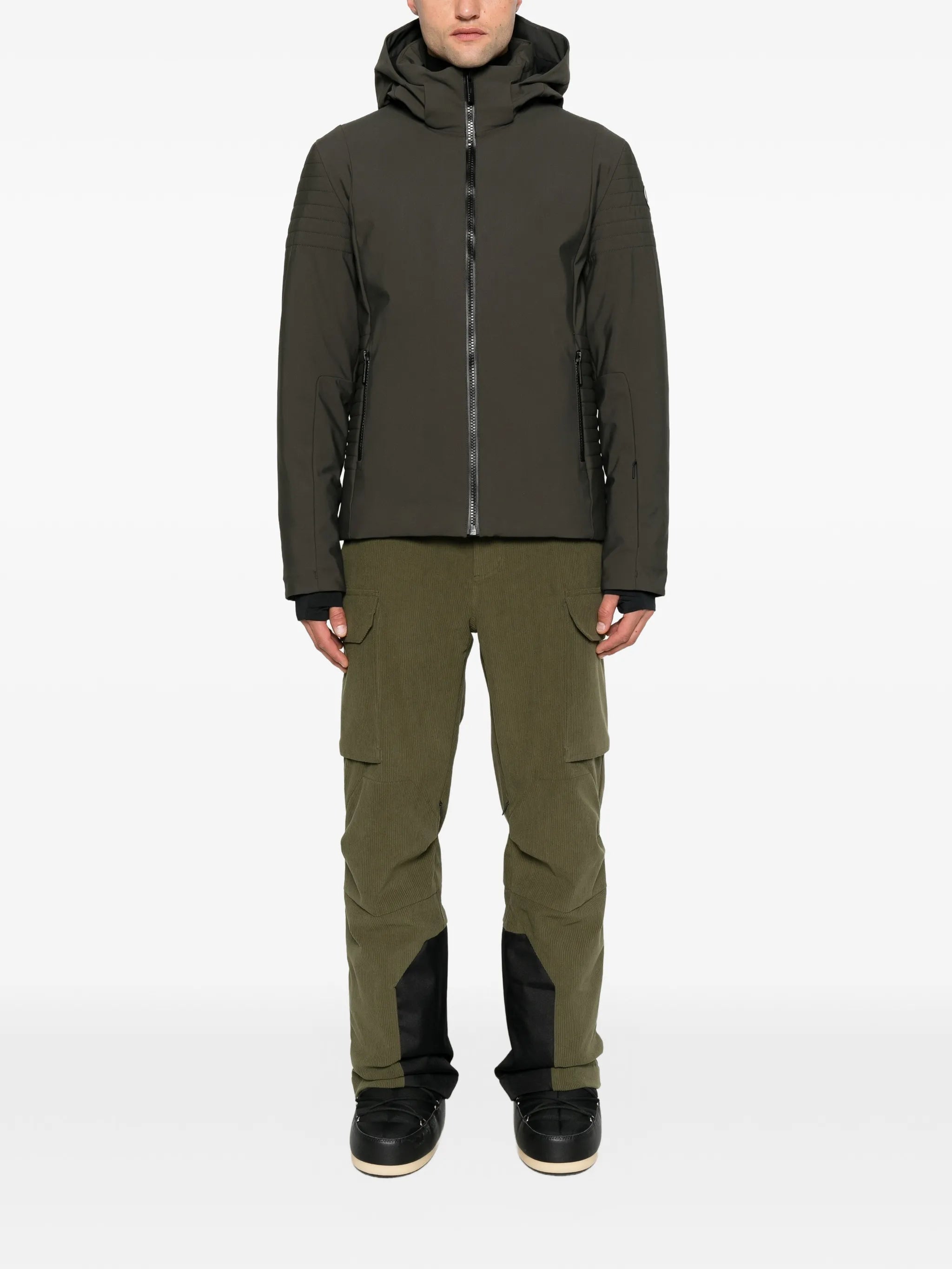 Power III hooded ski jacket