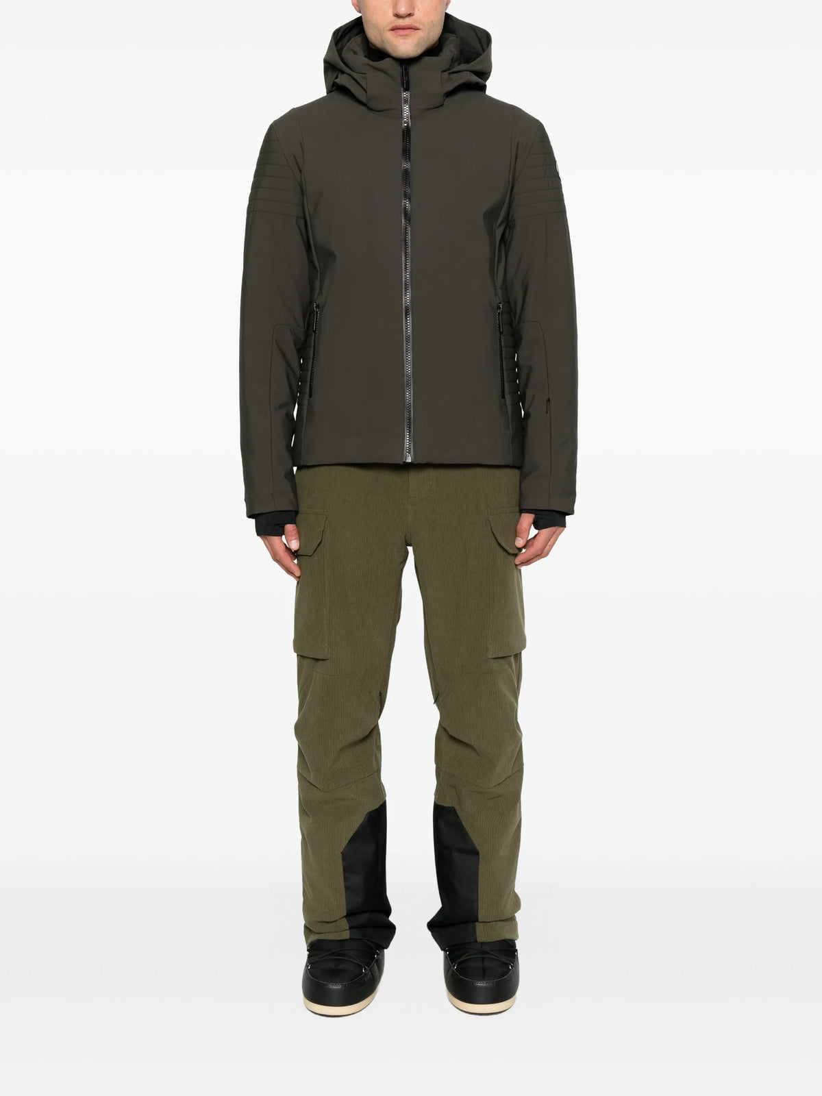 Power III hooded ski jacket