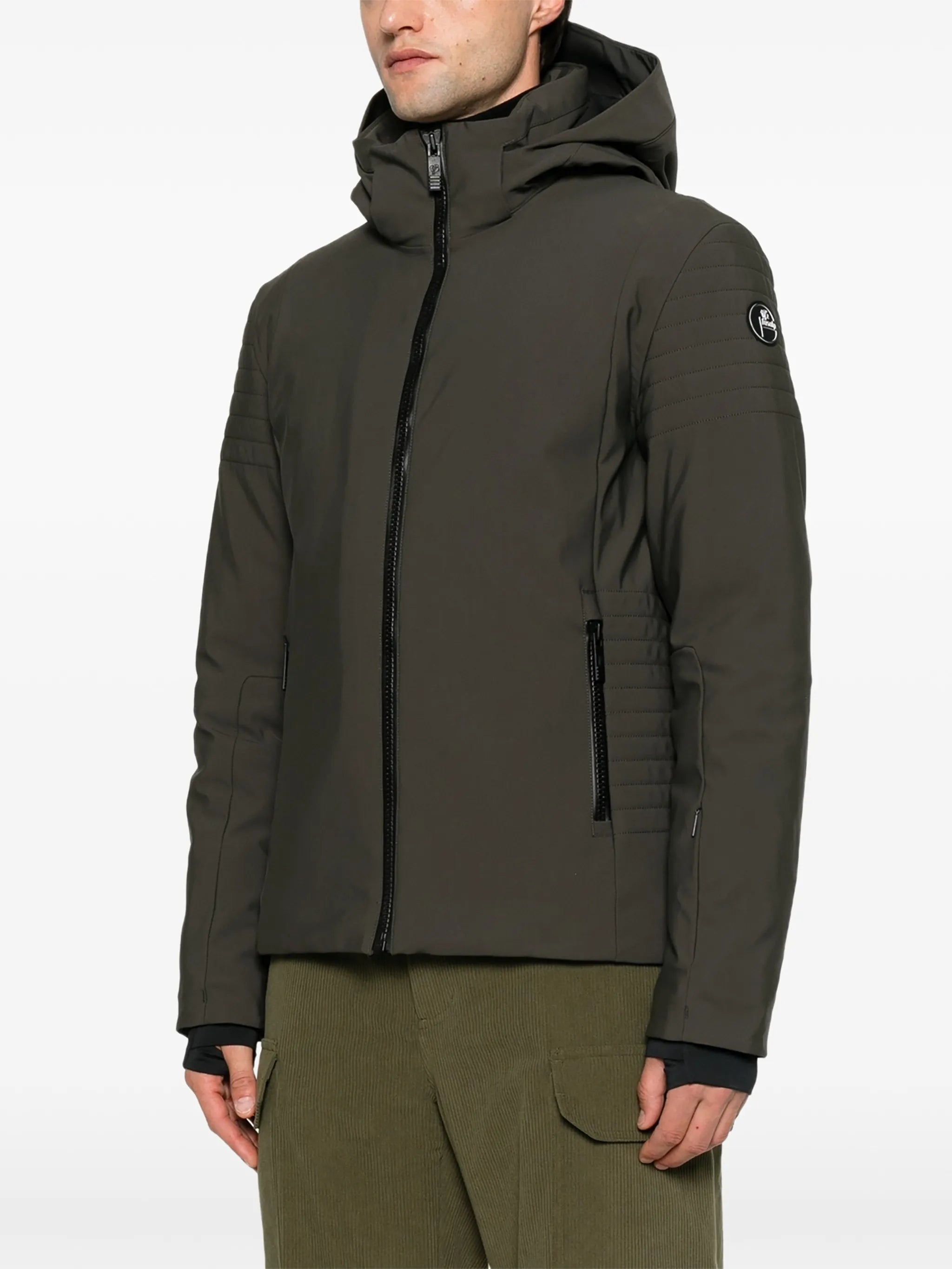Power III hooded ski jacket
