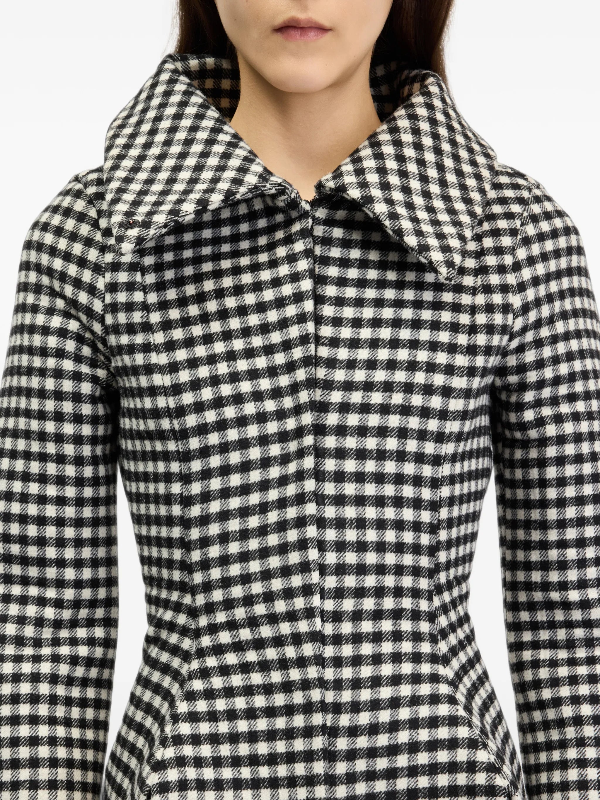 The pleated coat