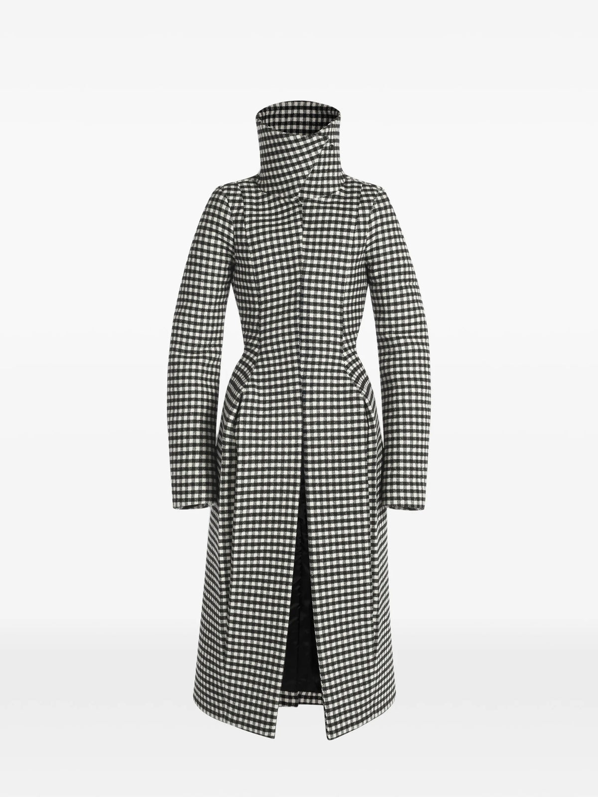 The pleated coat