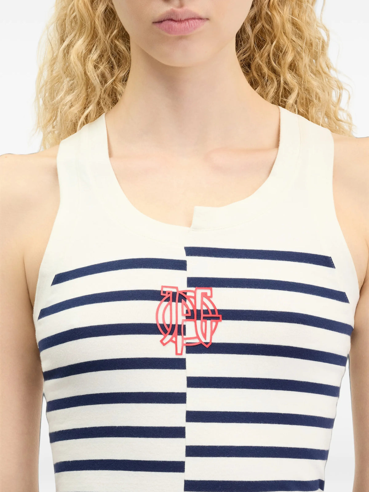 asymmetric tank top