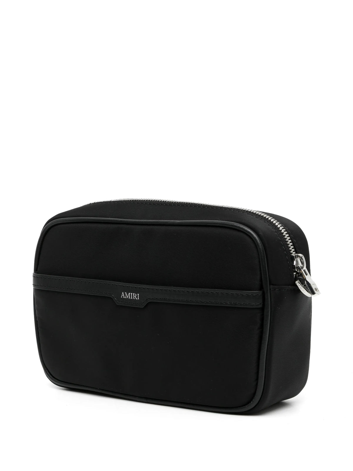 logo-embroidered camera bag