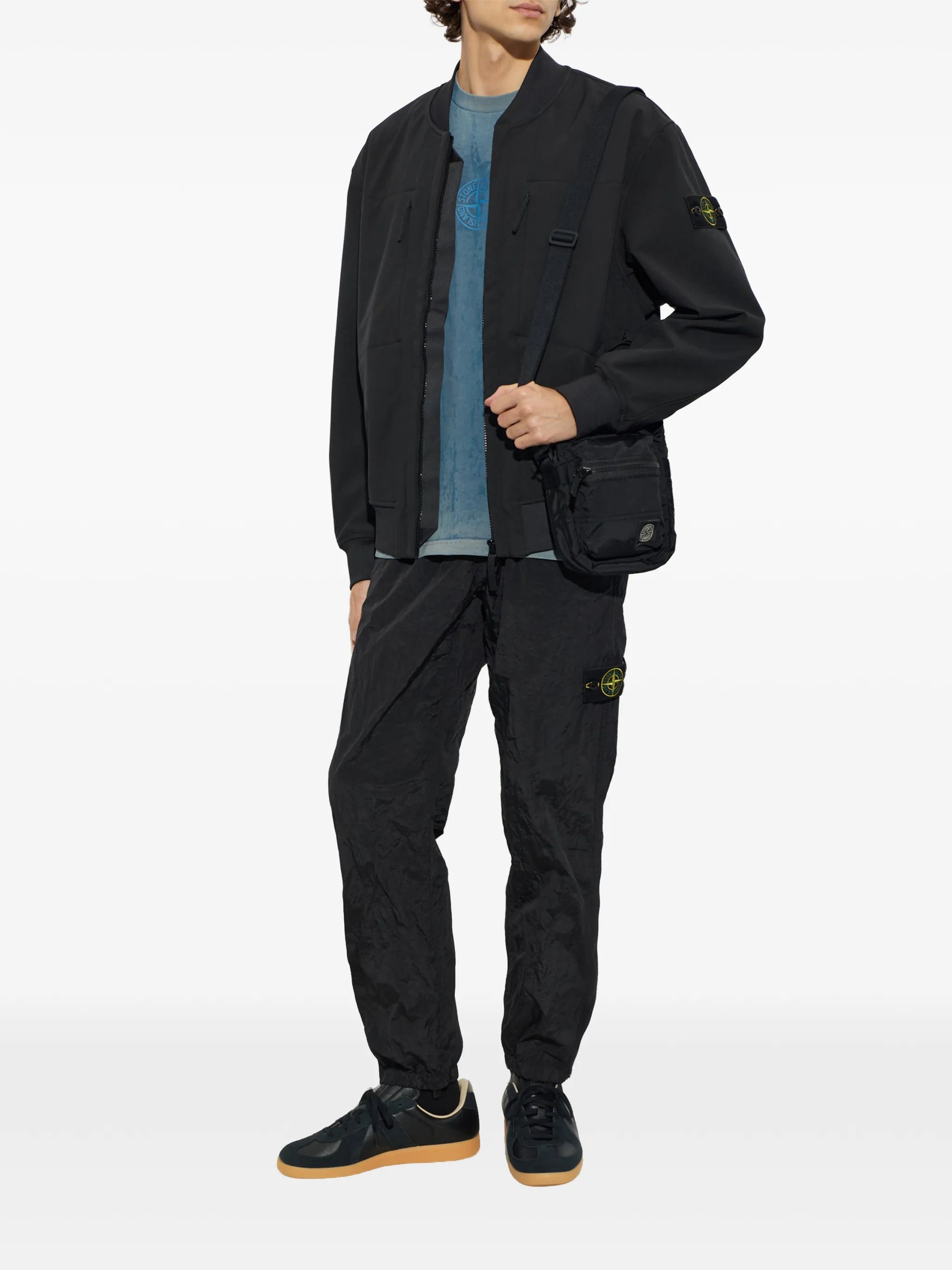 Q100006 Soft Shell-R_E.DYE® technology bomber jacket