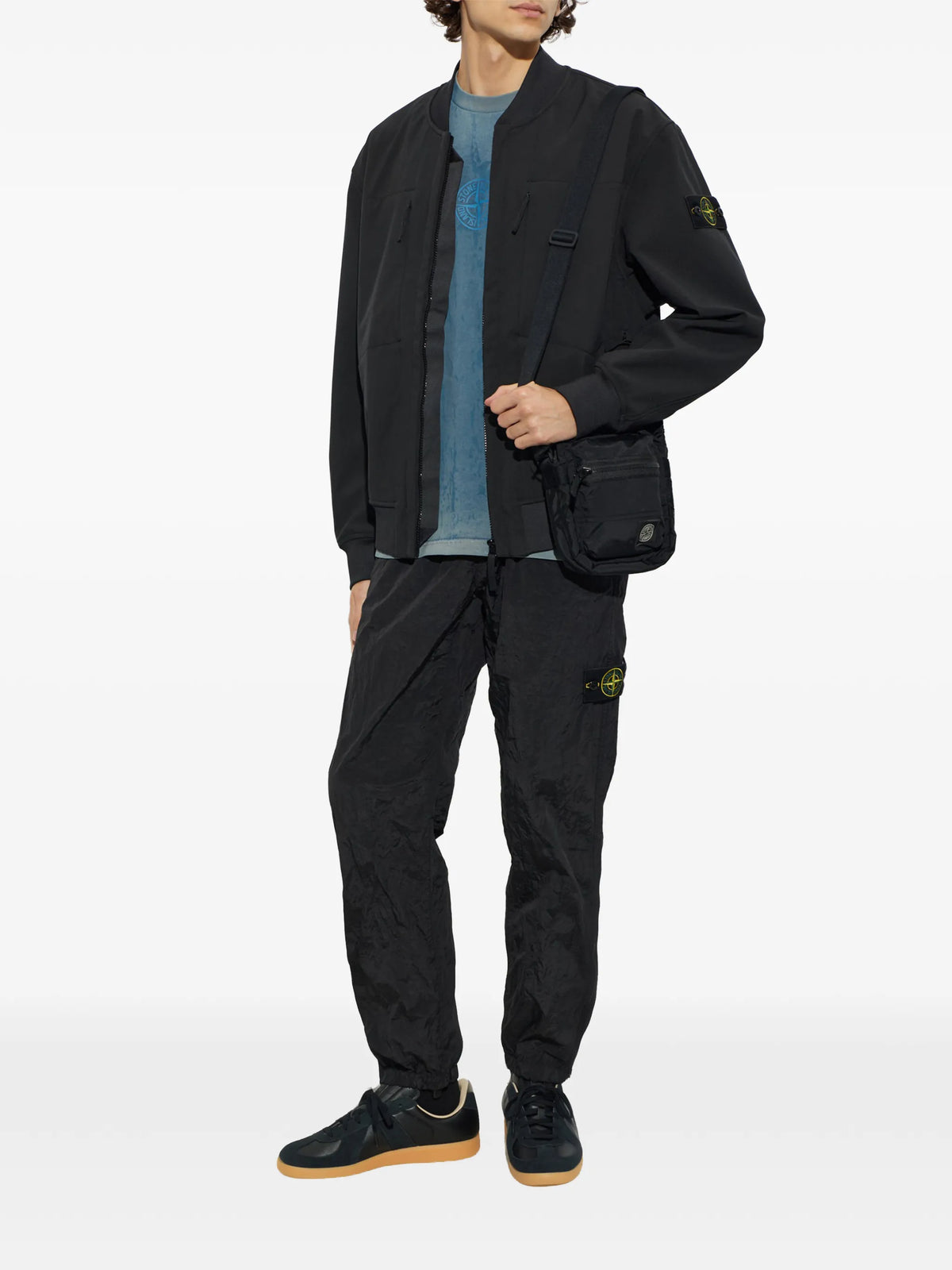 Q100006 Soft Shell-R_E.DYE® technology bomber jacket