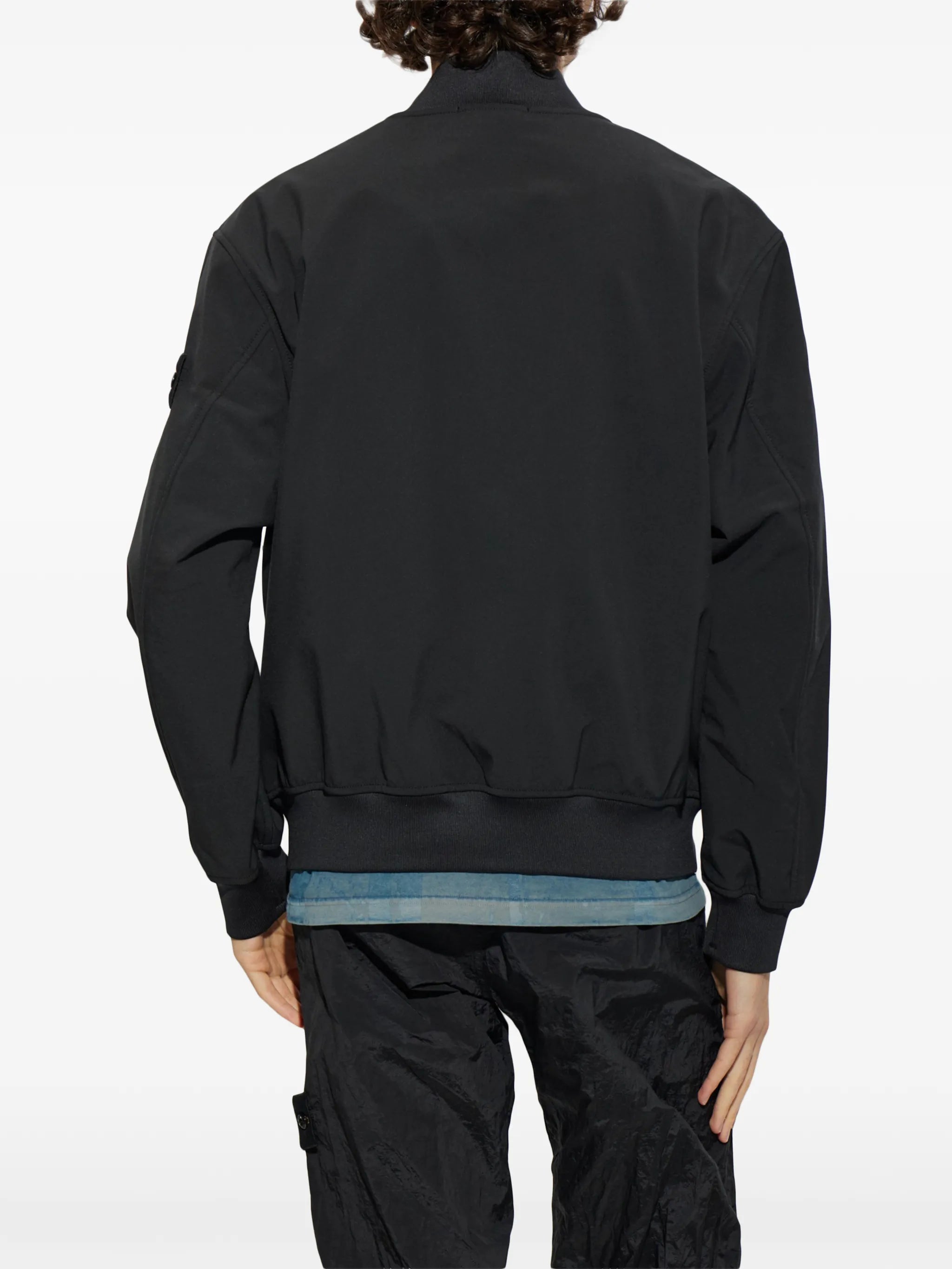 Q100006 Soft Shell-R_E.DYE® technology bomber jacket