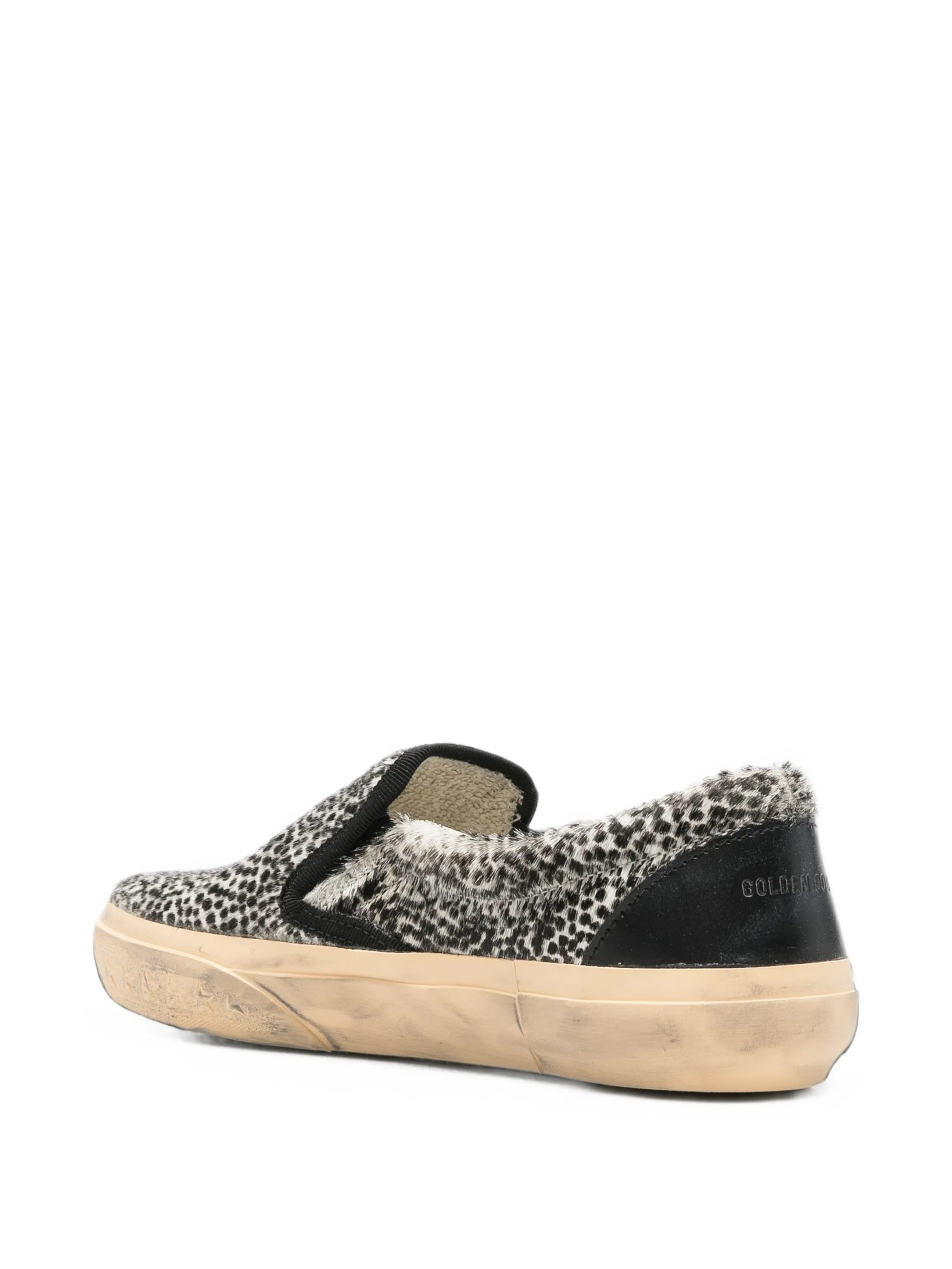 VCE animal-print slip-on sneakers