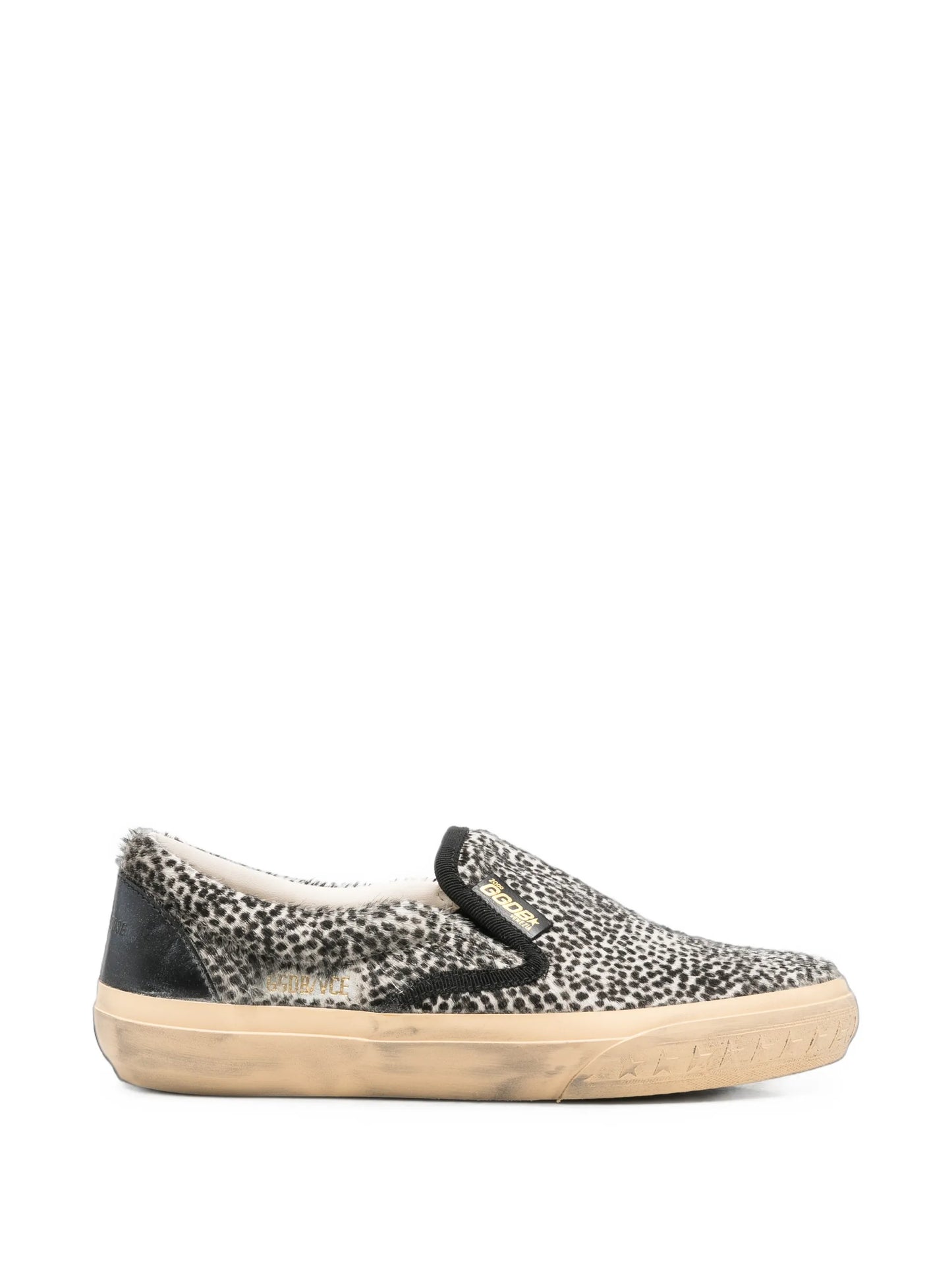 VCE animal-print slip-on sneakers