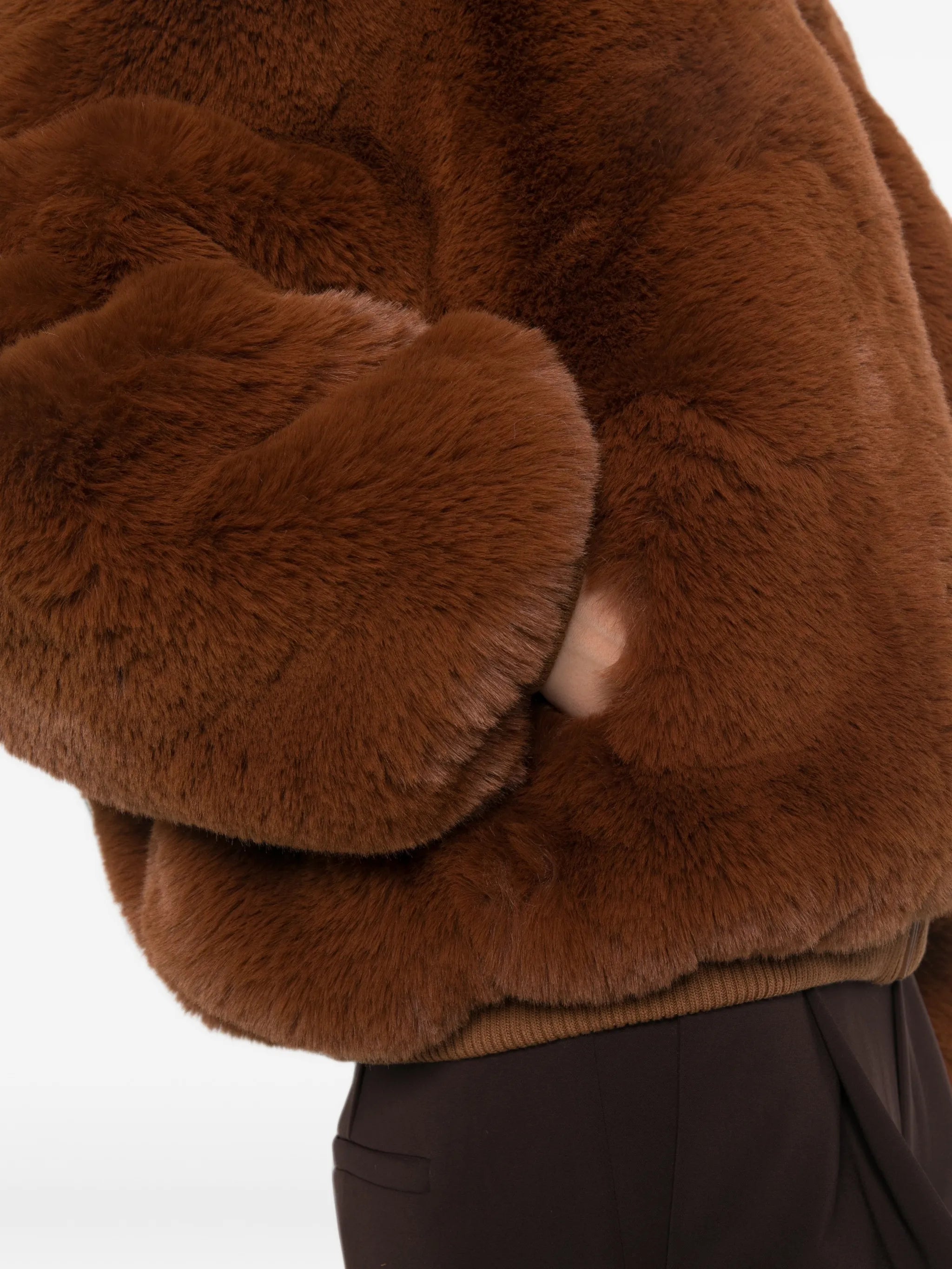 Senna faux-fur jacket