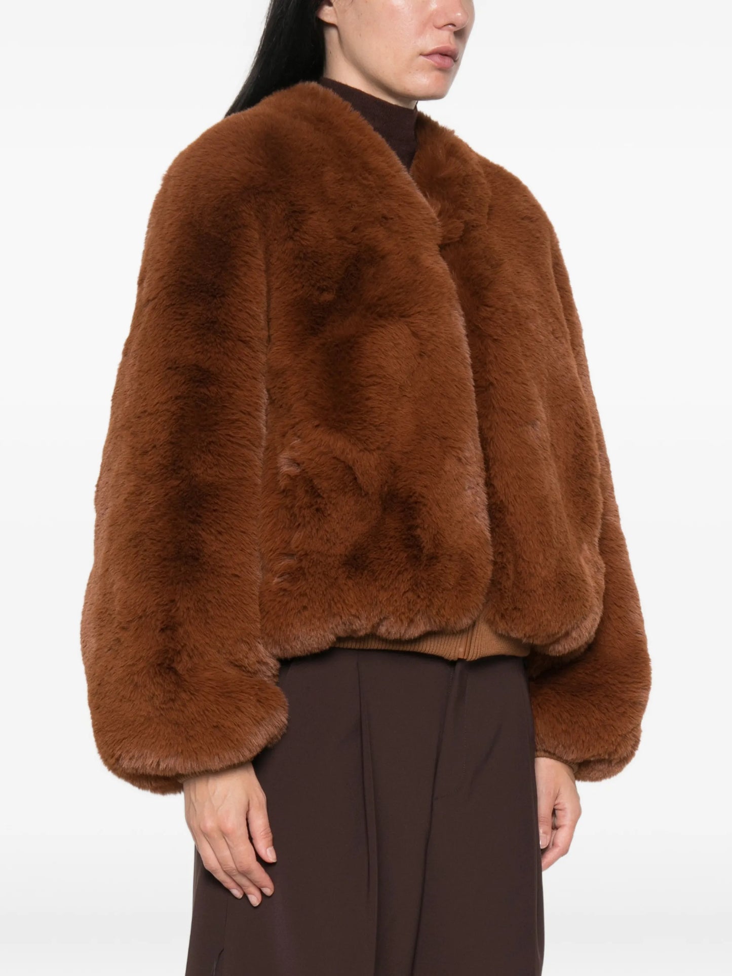 faux-fur jacket
