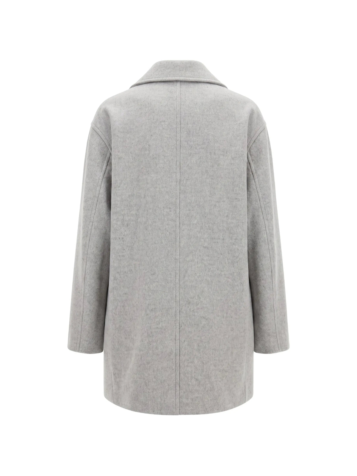 Intrecciato-detail coat