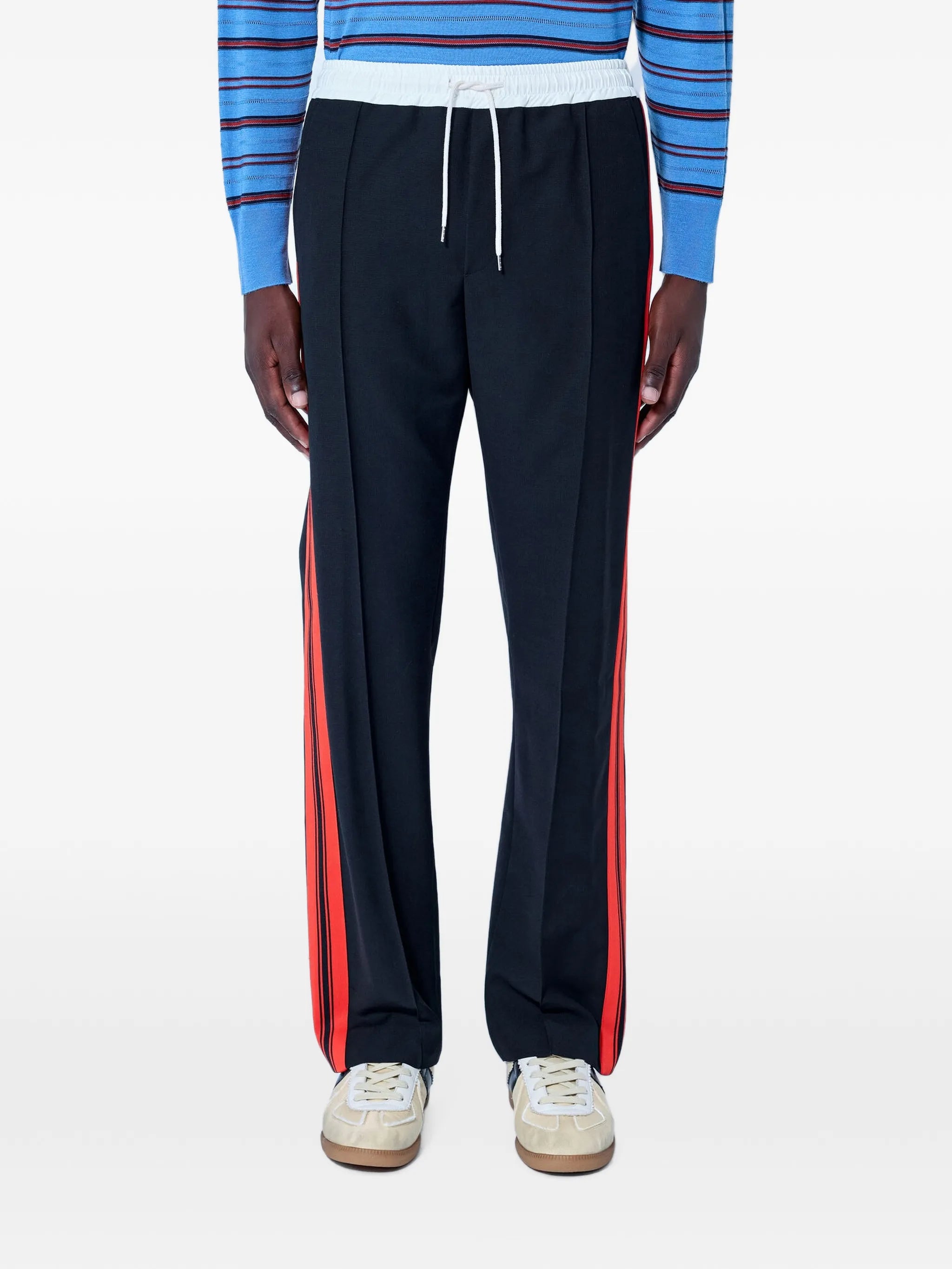 Energy side-stripe track pants