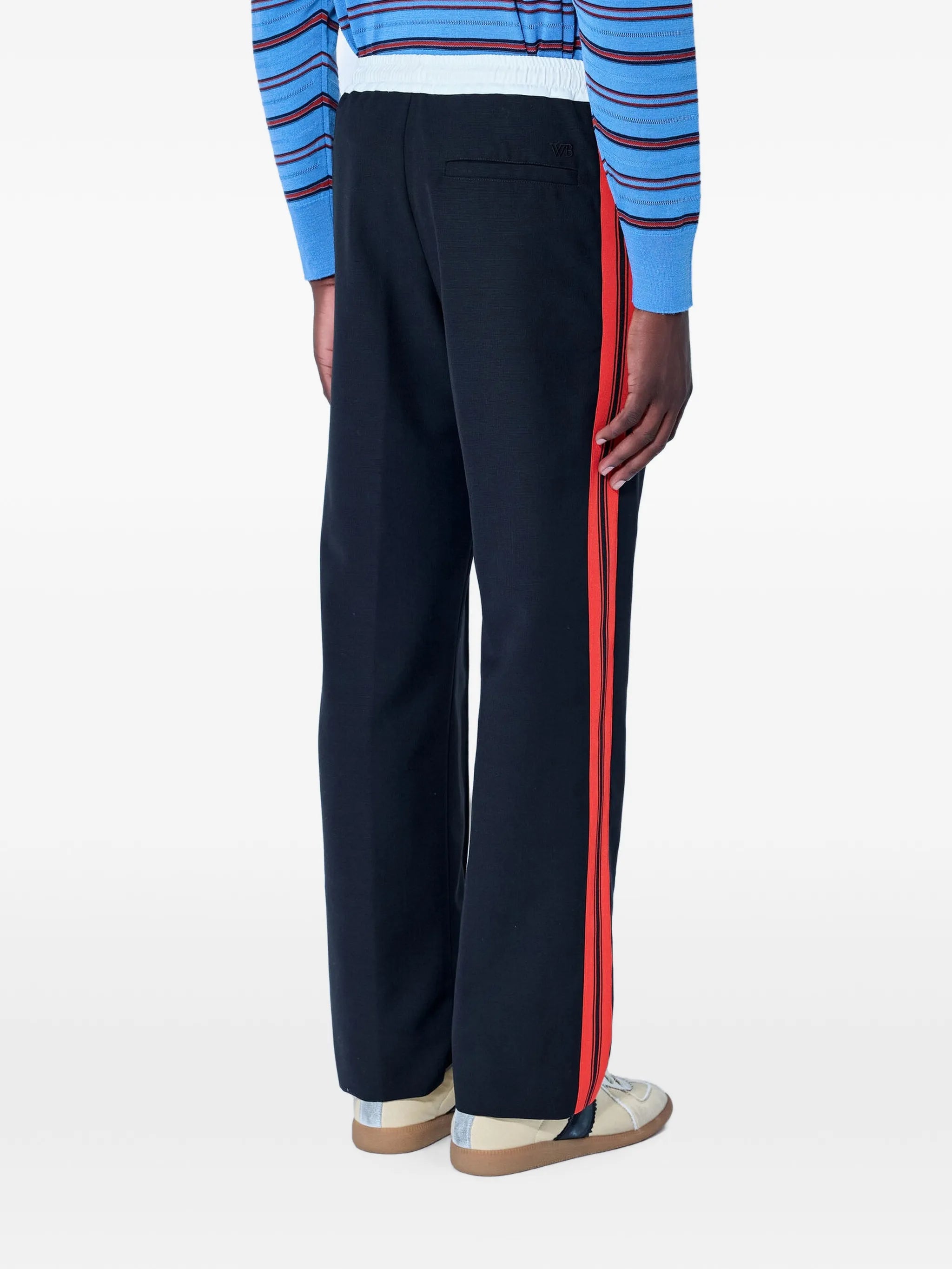 Energy side-stripe track pants