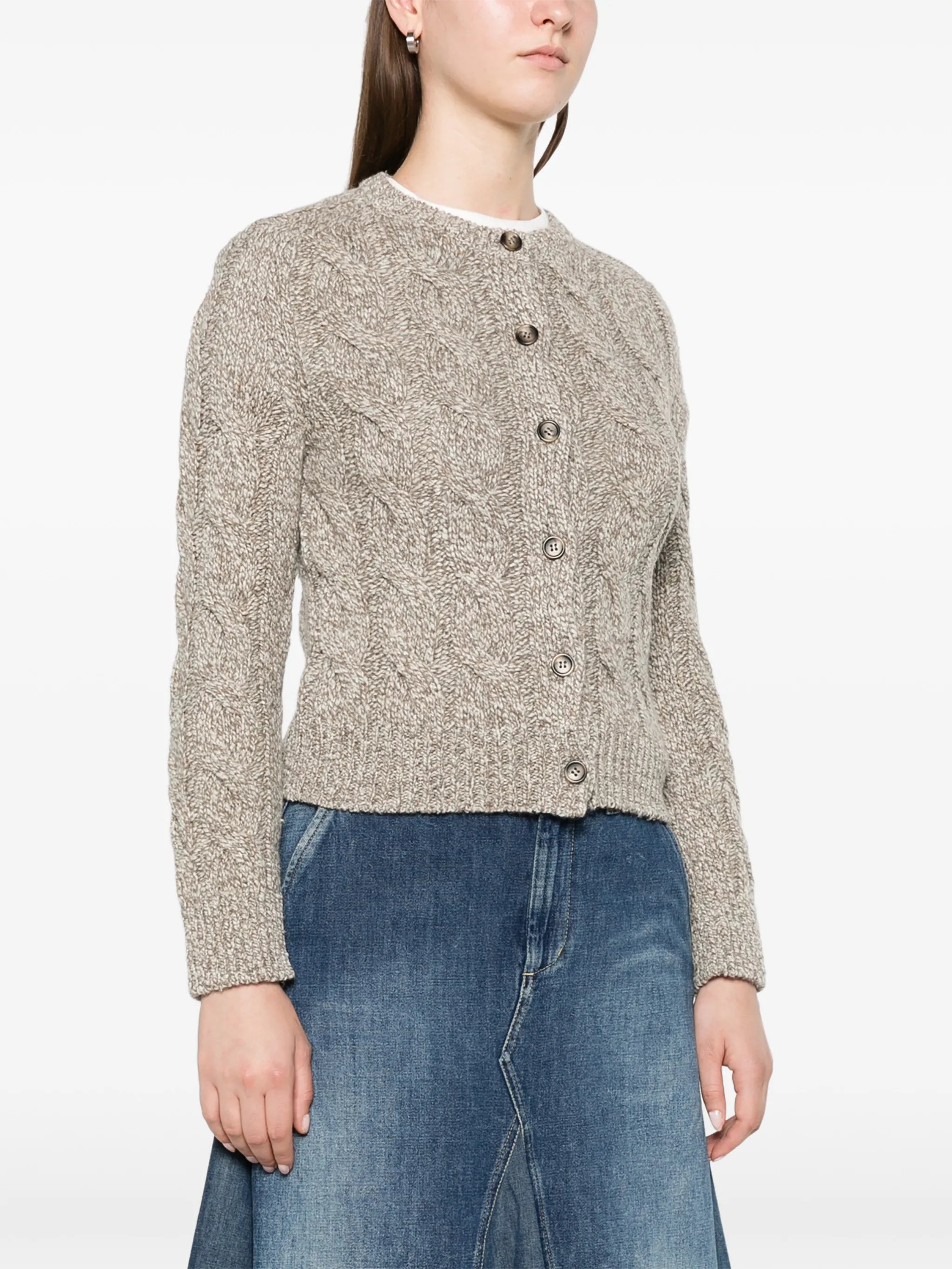 Penrose cable cardigan