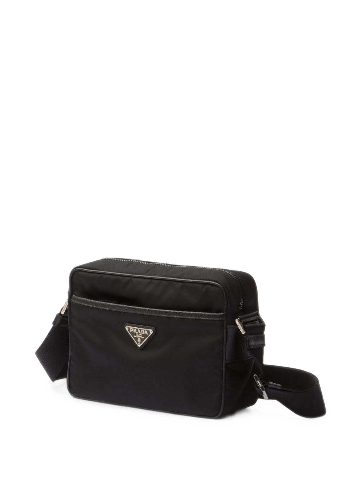 Re-Nylon and Saffiano shoulder bag